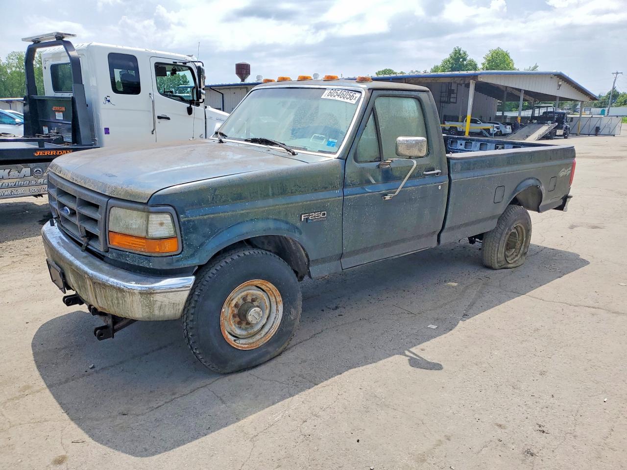 1996 Ford F250 Green vin: 1FTHF26G8TEB81311