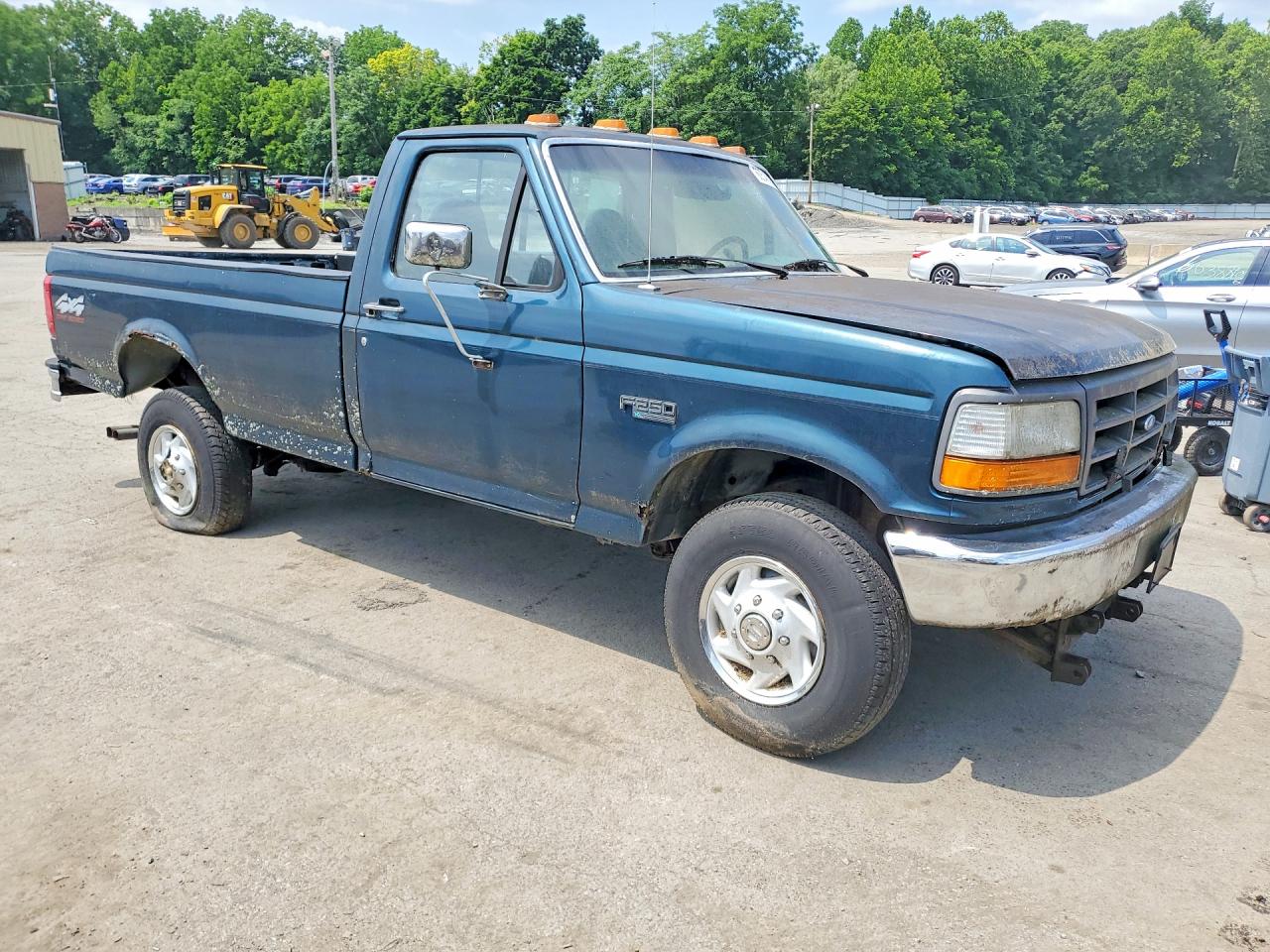 1996 Ford F250 Green vin: 1FTHF26G8TEB81311