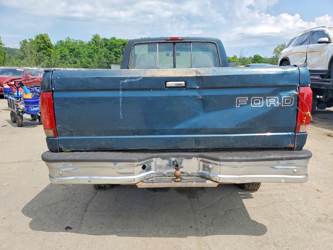1996 Ford F250 Green vin: 1FTHF26G8TEB81311