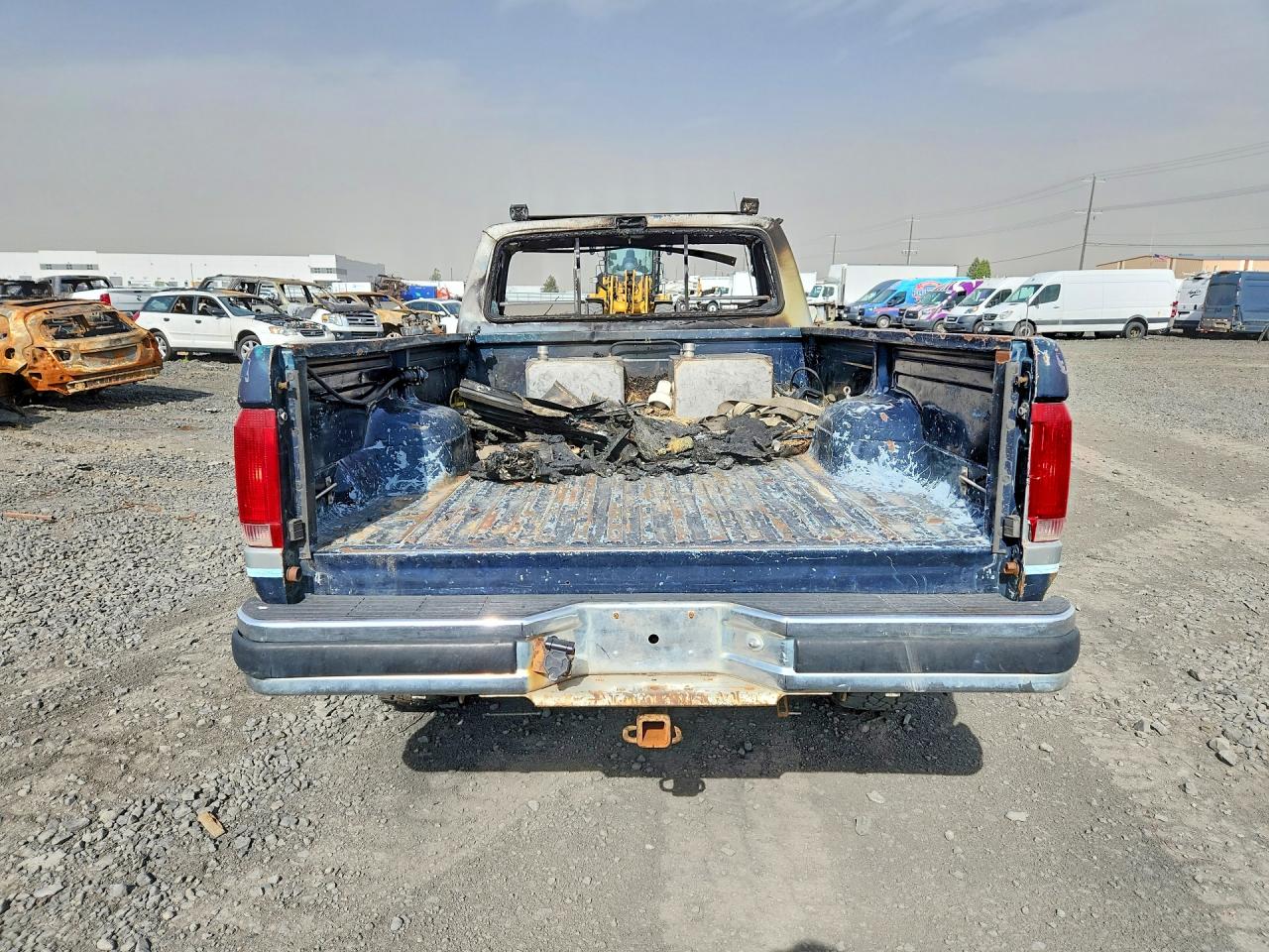 1990 Ford F250 Gray vin: 1FTHF26H3LPA76673