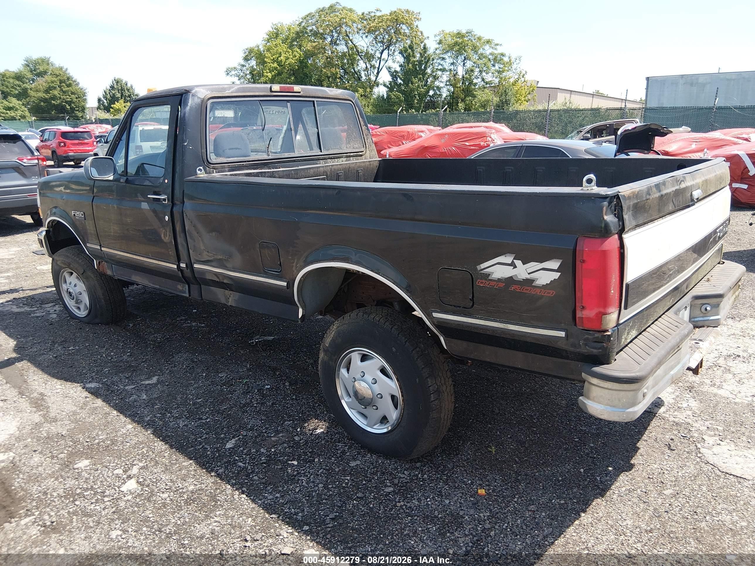 1995 Ford F250   Black vin: 1FTHF26H5SNB01177