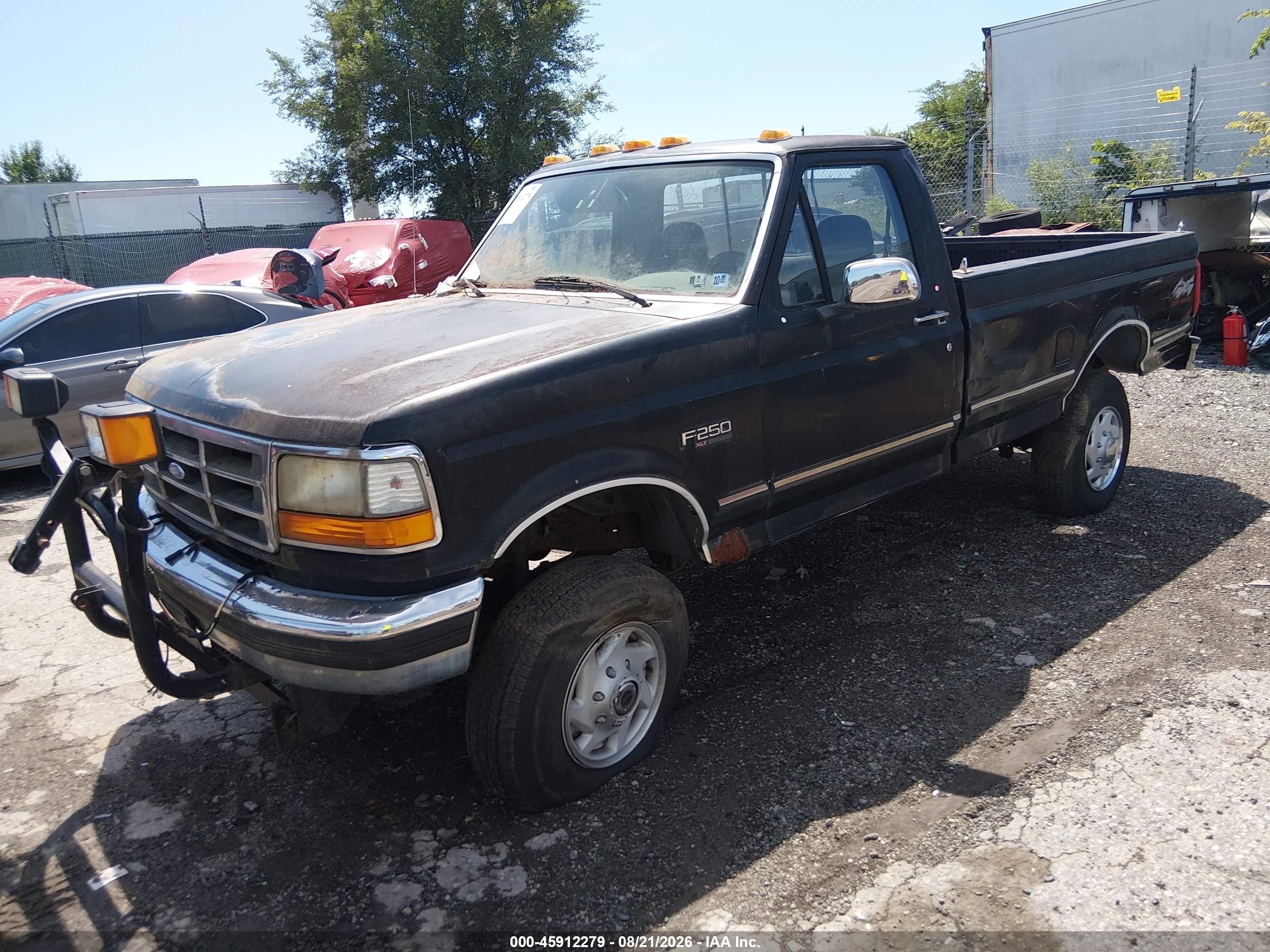 1995 Ford F250   Black vin: 1FTHF26H5SNB01177