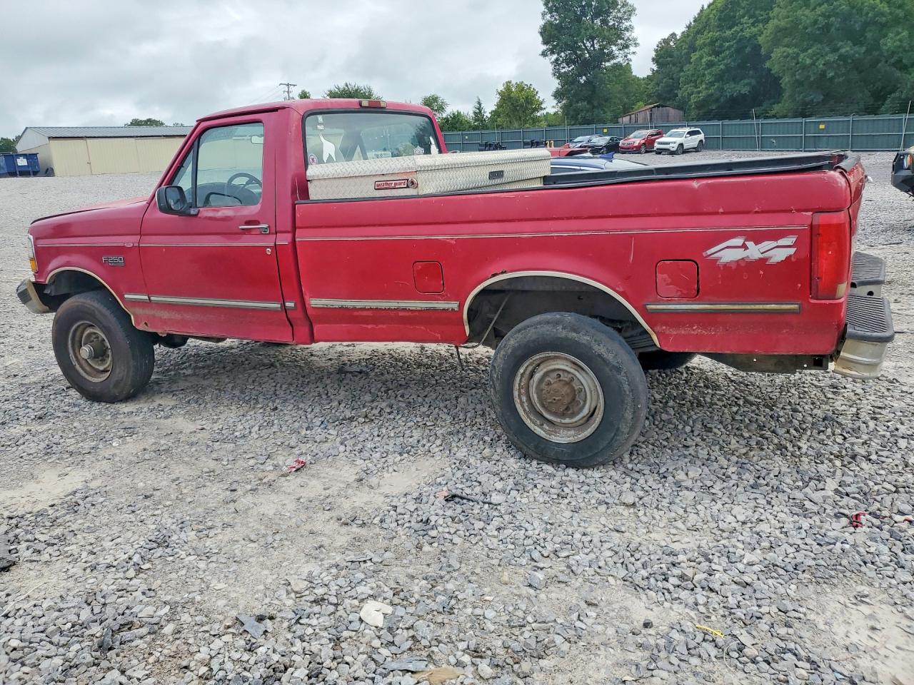 1994 Ford F250 Maroon vin: 1FTHF26H6RNA54820