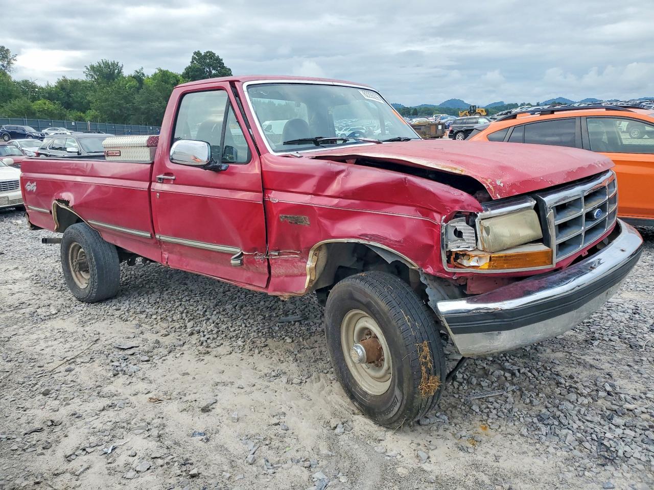 1994 Ford F250 Maroon vin: 1FTHF26H6RNA54820