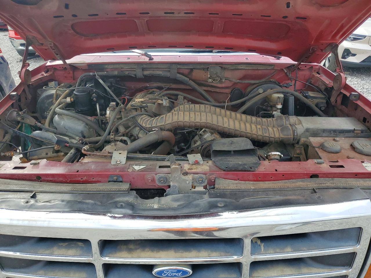 1994 Ford F250 Maroon vin: 1FTHF26H6RNA54820
