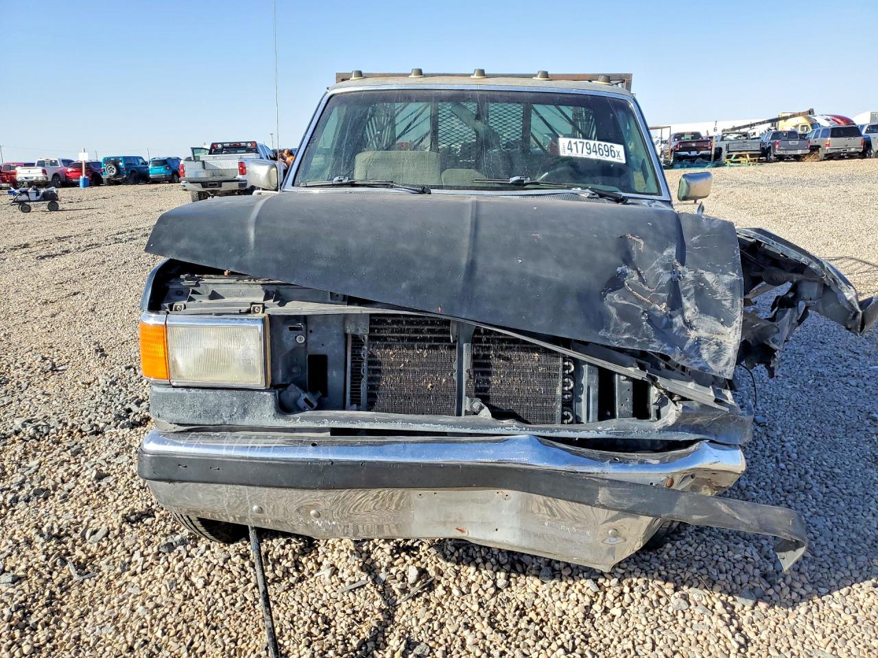 1990 Ford F250 Gray vin: 1FTHF26H8LPA30773