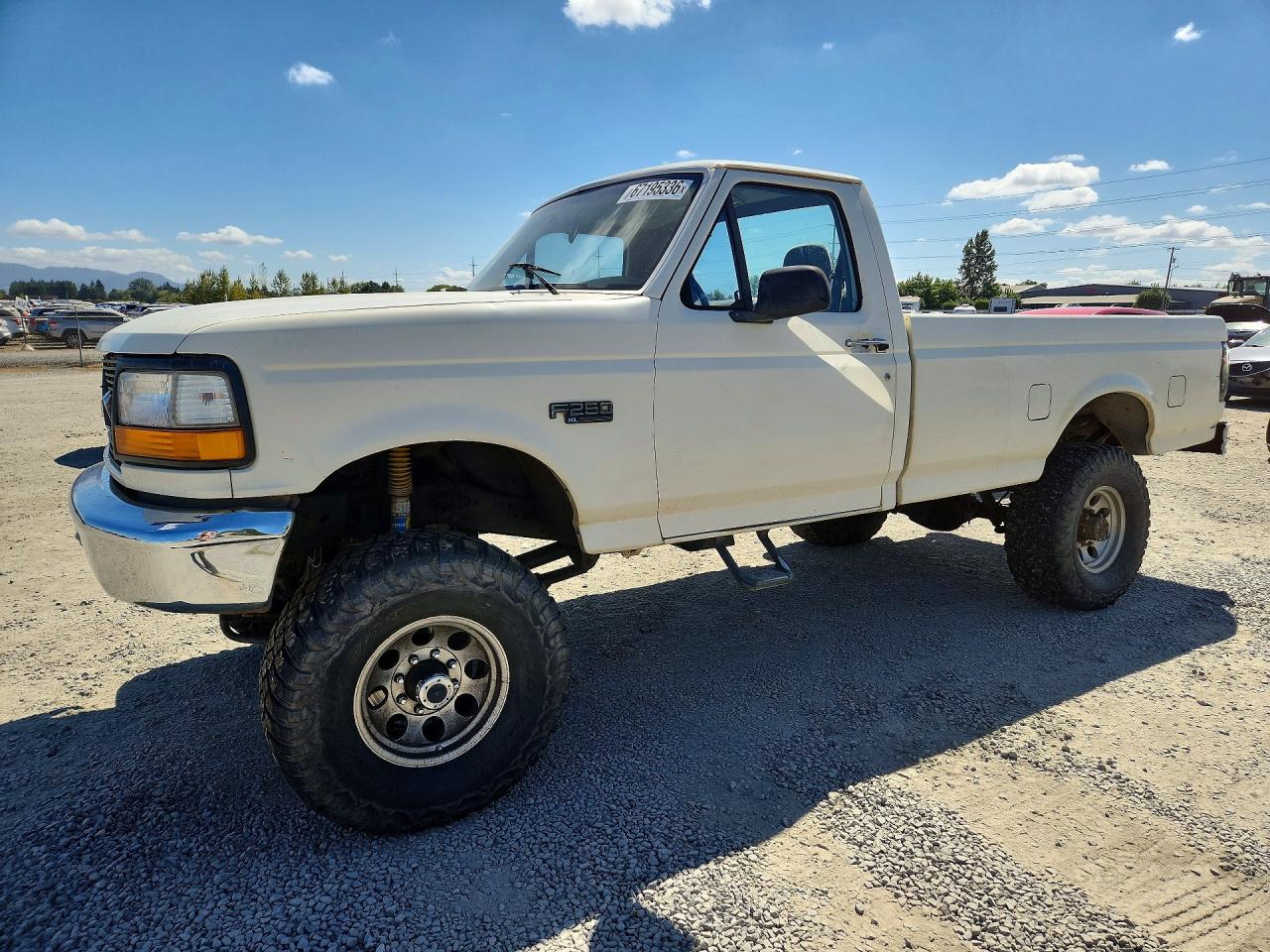 1994 Ford F250 White vin: 1FTHF26H9RLA47243