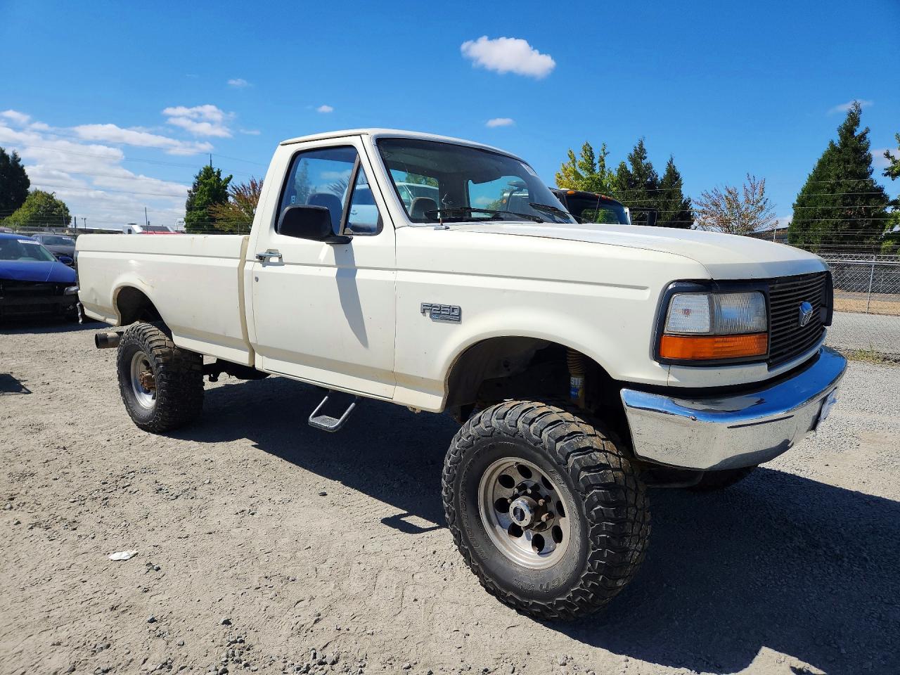 1994 Ford F250 White vin: 1FTHF26H9RLA47243