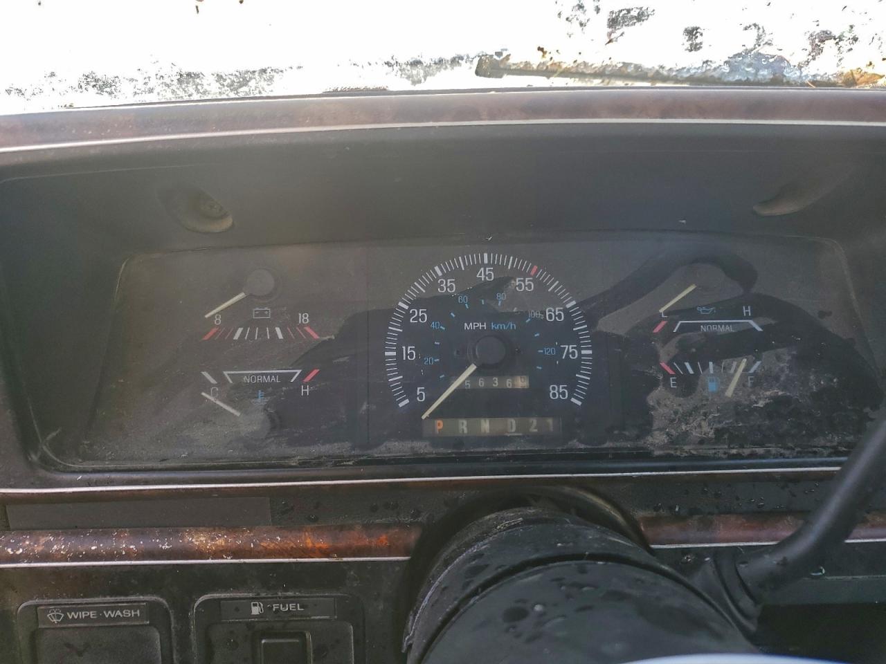 1987 Ford F250 Blue vin: 1FTHF26L8HPA57385