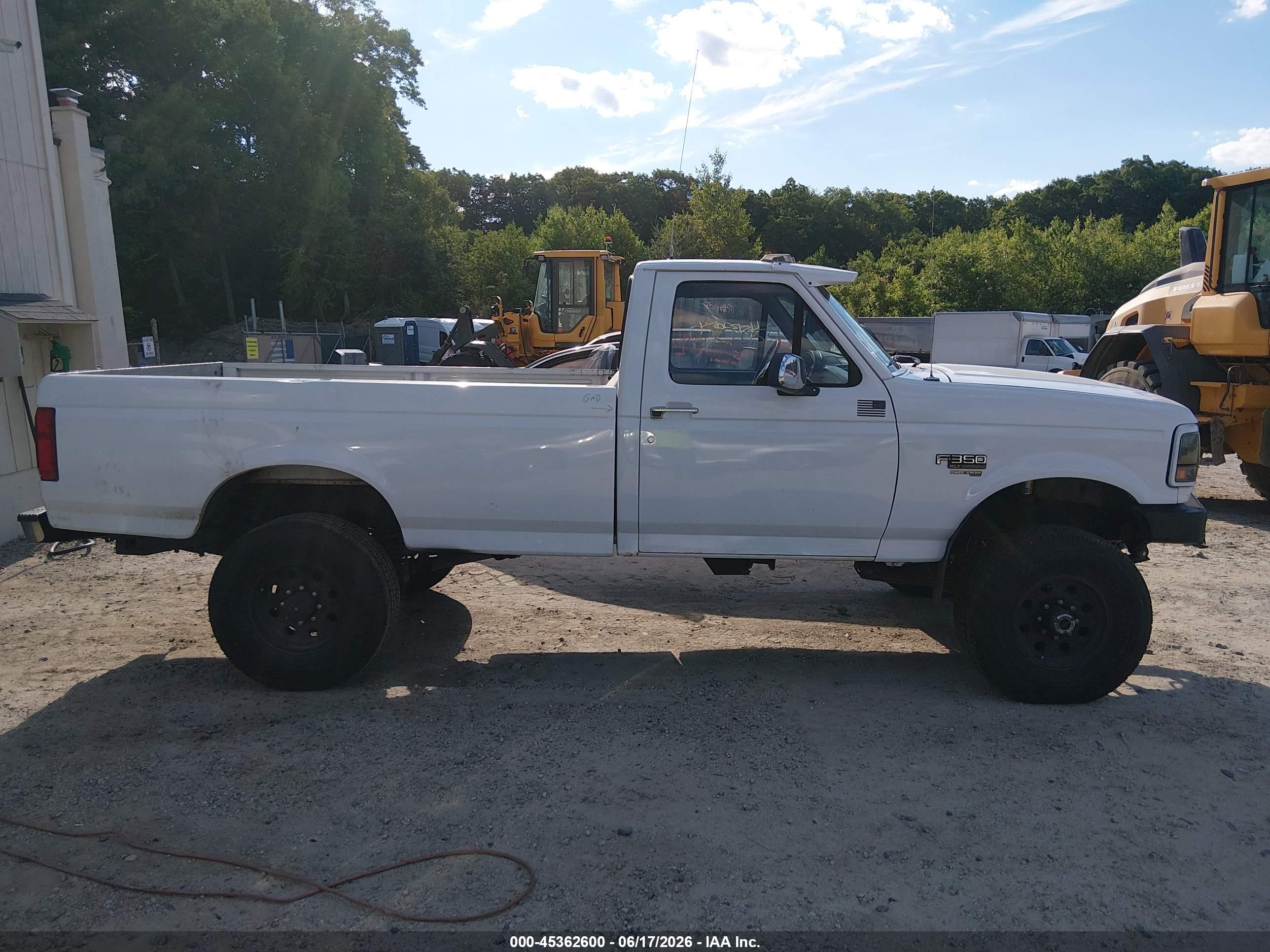 1996 Ford F350   White vin: 1FTHF36F8TEB63520