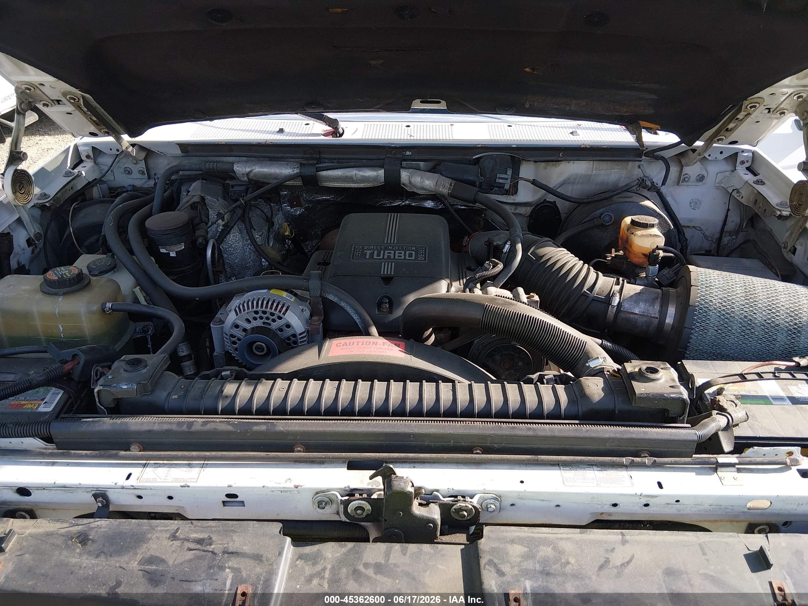 1996 Ford F350   White vin: 1FTHF36F8TEB63520