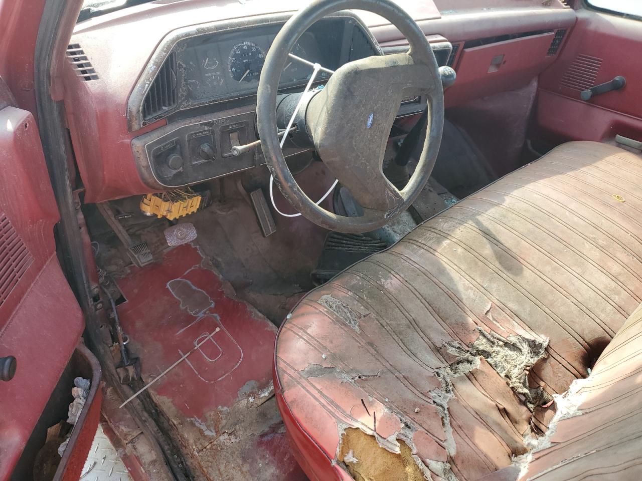 1989 Ford F350 Brown vin: 1FTHF36M3KNA76976