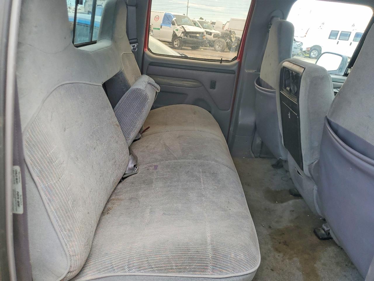 1997 Ford F250 Красный vin: 1FTHW25F0VEA75219