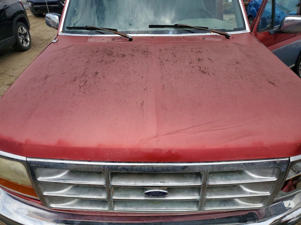1997 Ford F250 Красный vin: 1FTHW25F0VEA75219