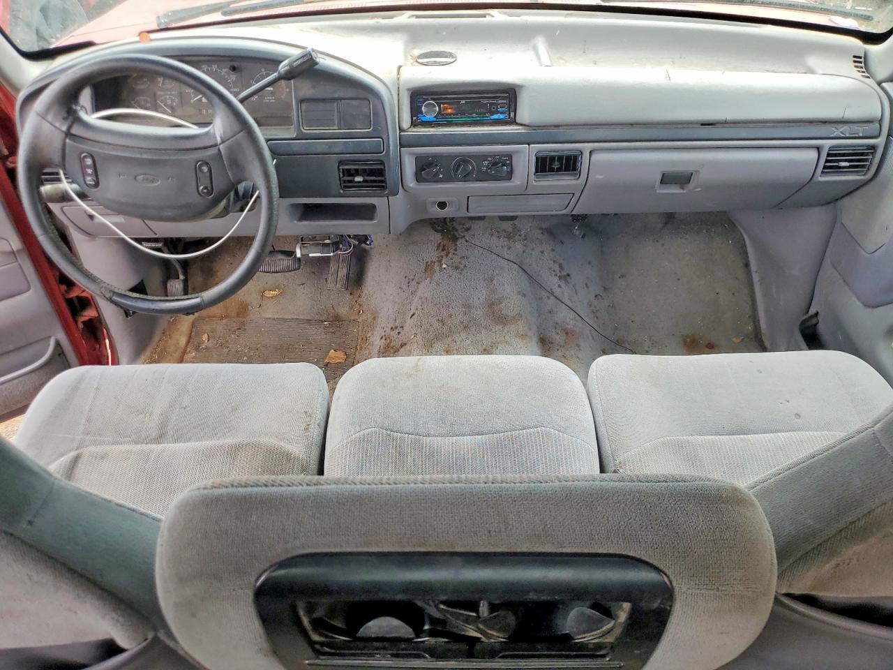 1997 Ford F250 Красный vin: 1FTHW25F0VEA75219