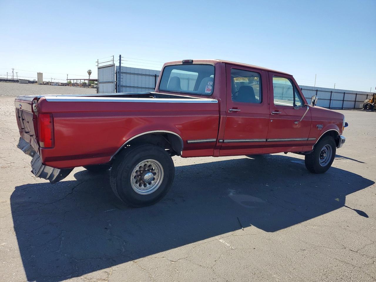 1993 Ford 250 Super Dut Red vin: 1FTHW25F9TEA79248