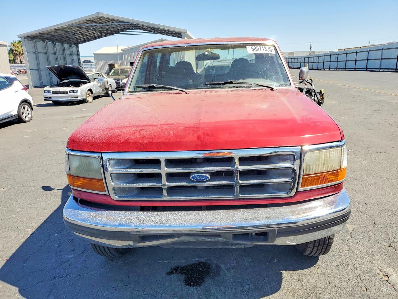 1993 Ford 250 Super Dut Red vin: 1FTHW25F9TEA79248