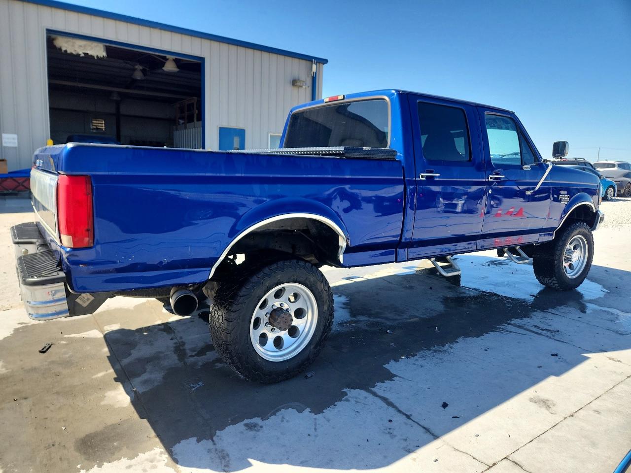 1996 Ford F250 Blue vin: 1FTHW25FXTEB07915