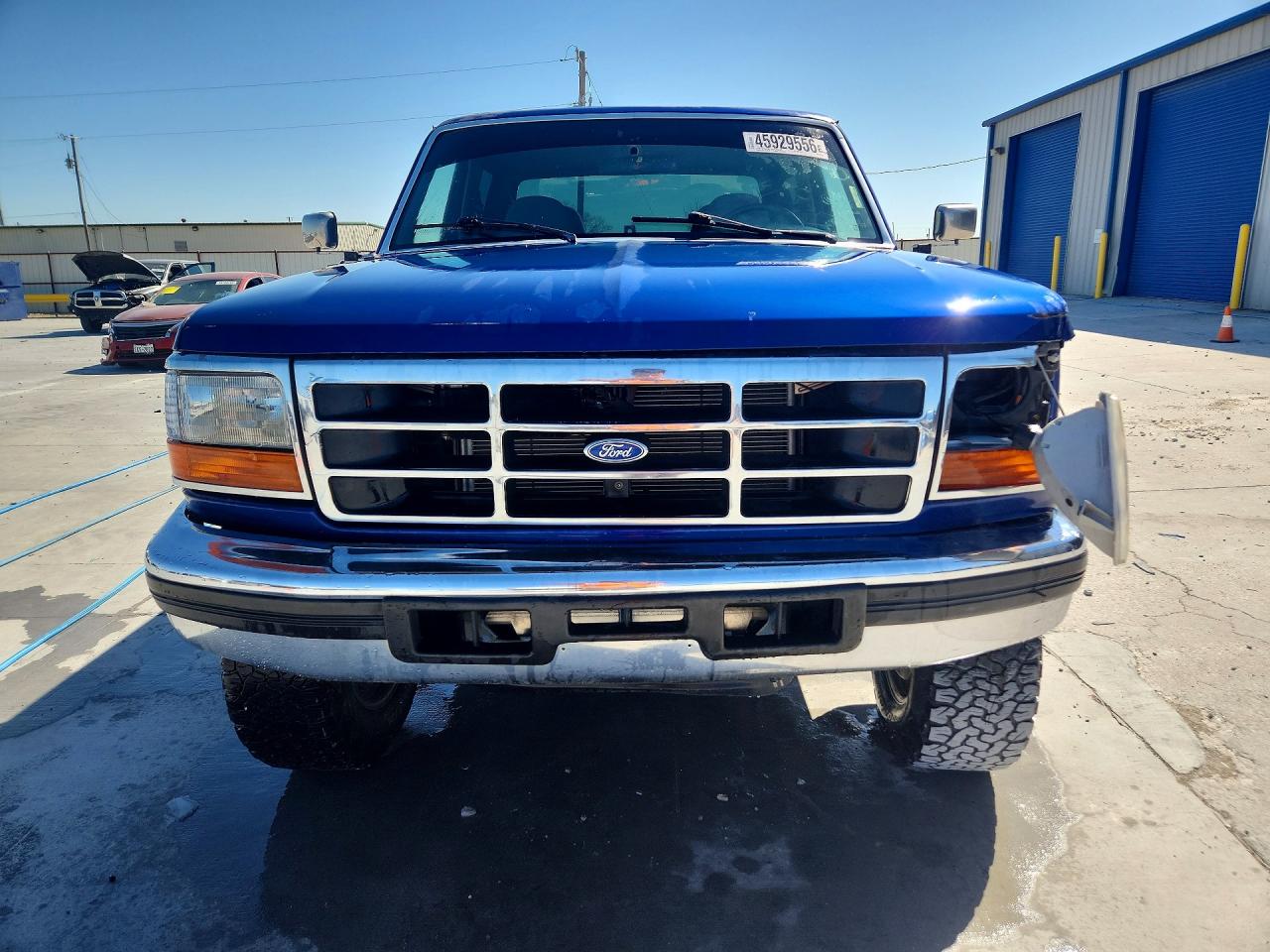 1996 Ford F250 Blue vin: 1FTHW25FXTEB07915
