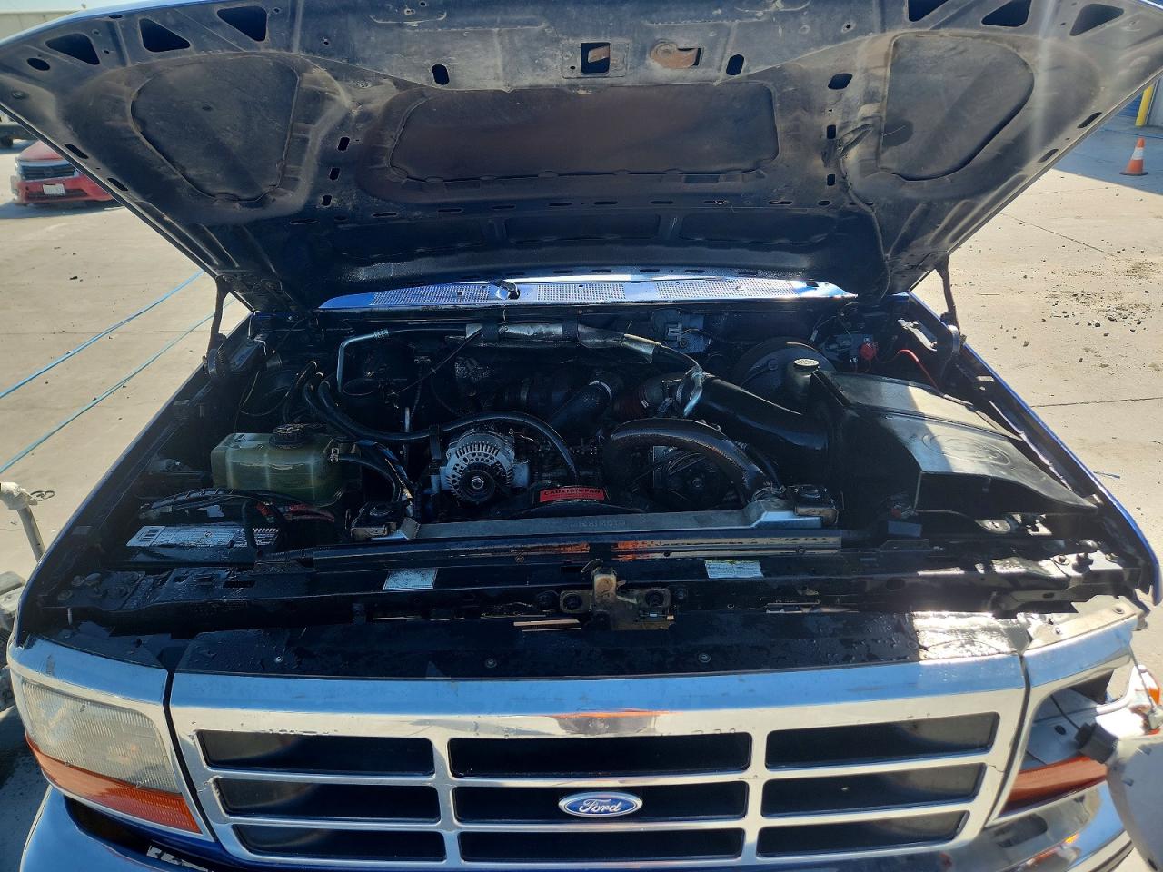 1996 Ford F250 Blue vin: 1FTHW25FXTEB07915