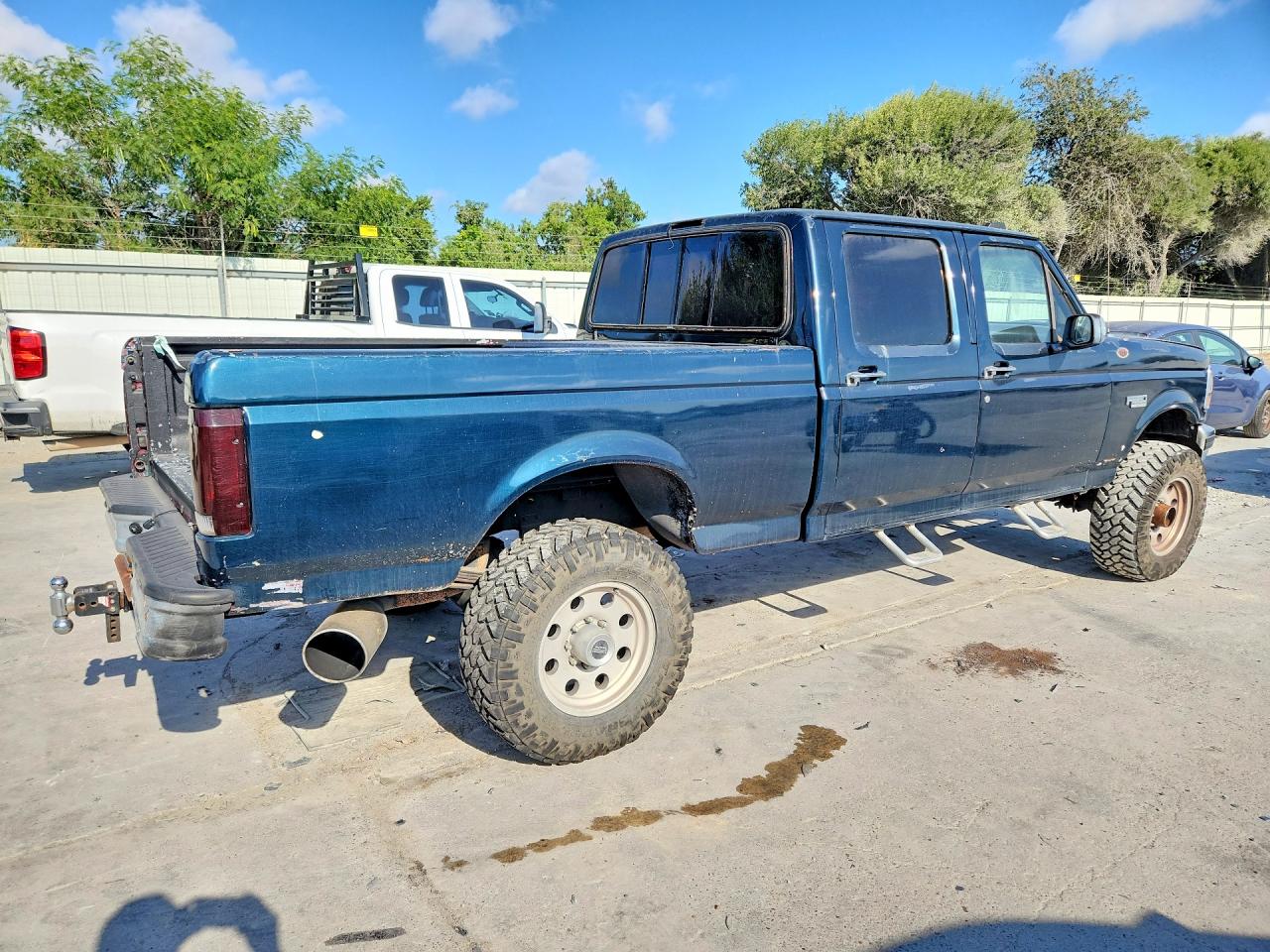 1996 Ford F250 Зеленый vin: 1FTHW26F2TEA02977