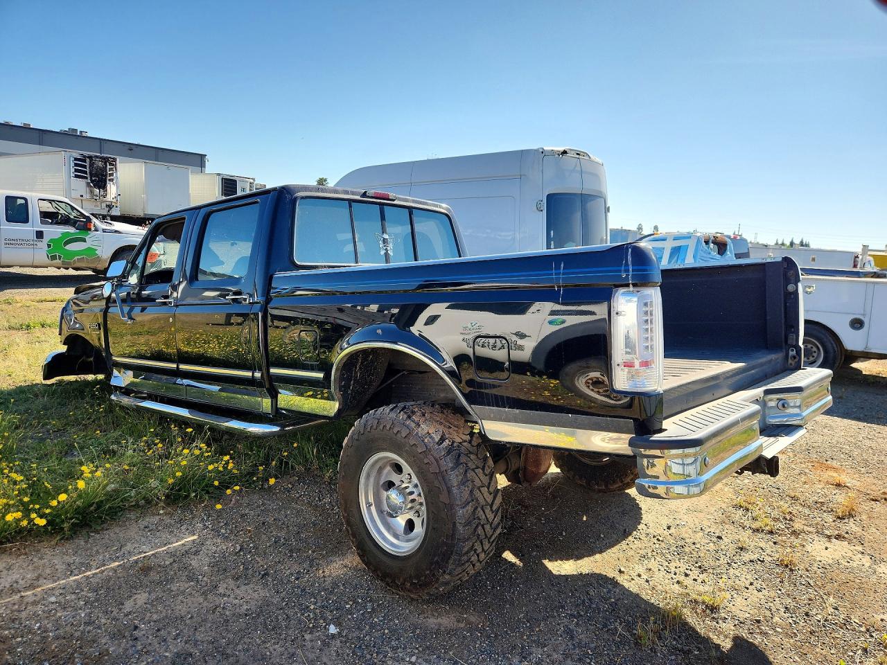 1997 Ford F250 Black vin: 1FTHW26F4VEC77303