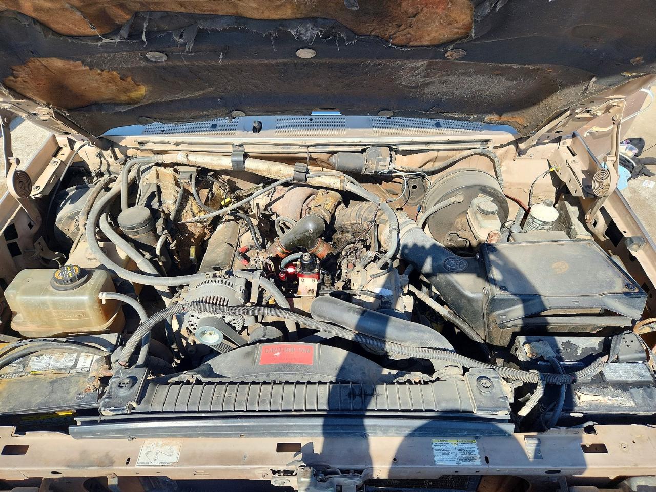 1997 Ford F250 Tan vin: 1FTHX25F0VEC48265