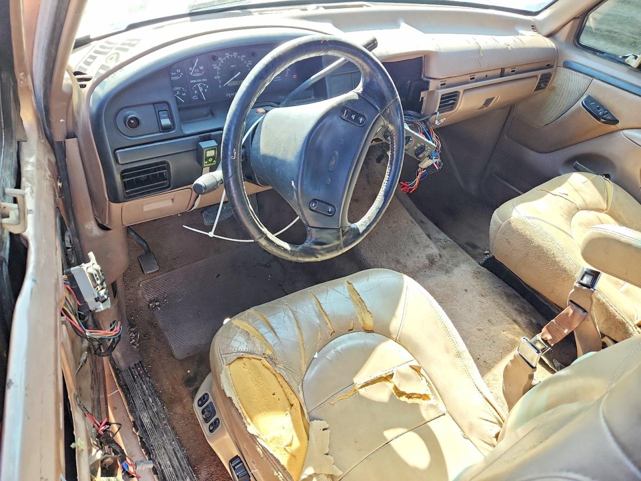 1997 Ford F250 Tan vin: 1FTHX25F0VEC48265