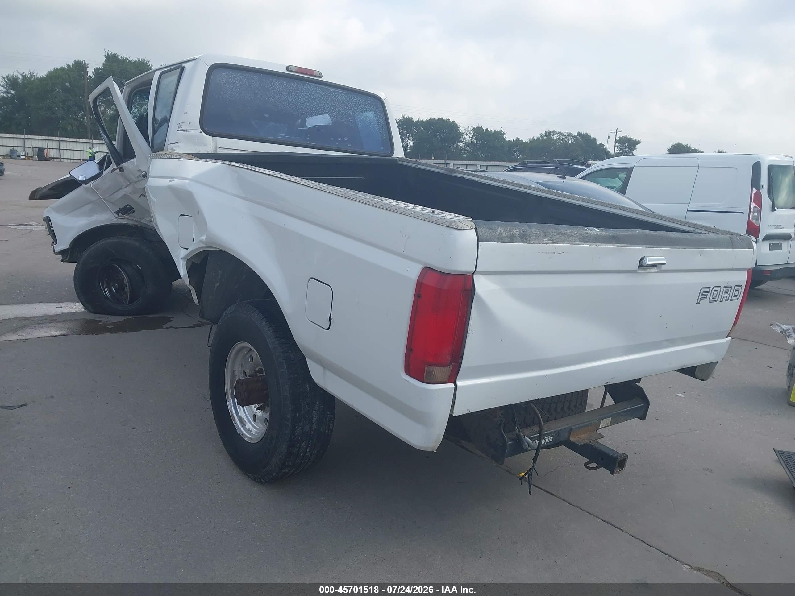 1997 Ford F-250 Hd Xl White vin: 1FTHX25F2VEC70266