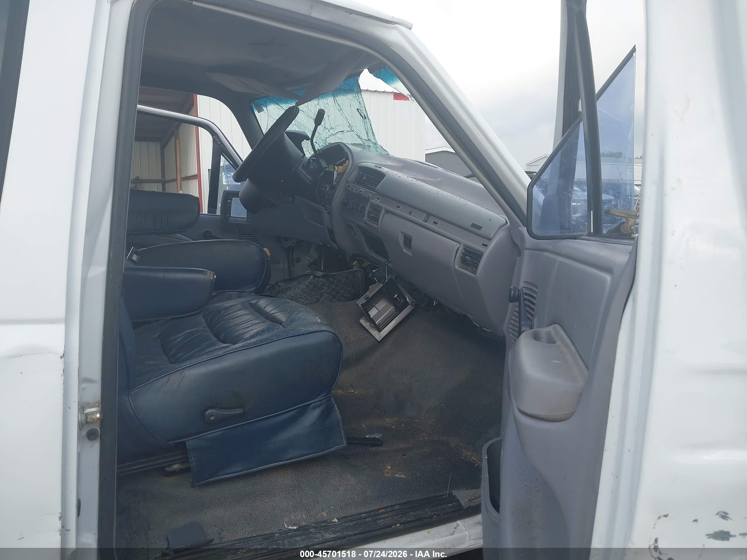 1997 Ford F-250 Hd Xl White vin: 1FTHX25F2VEC70266