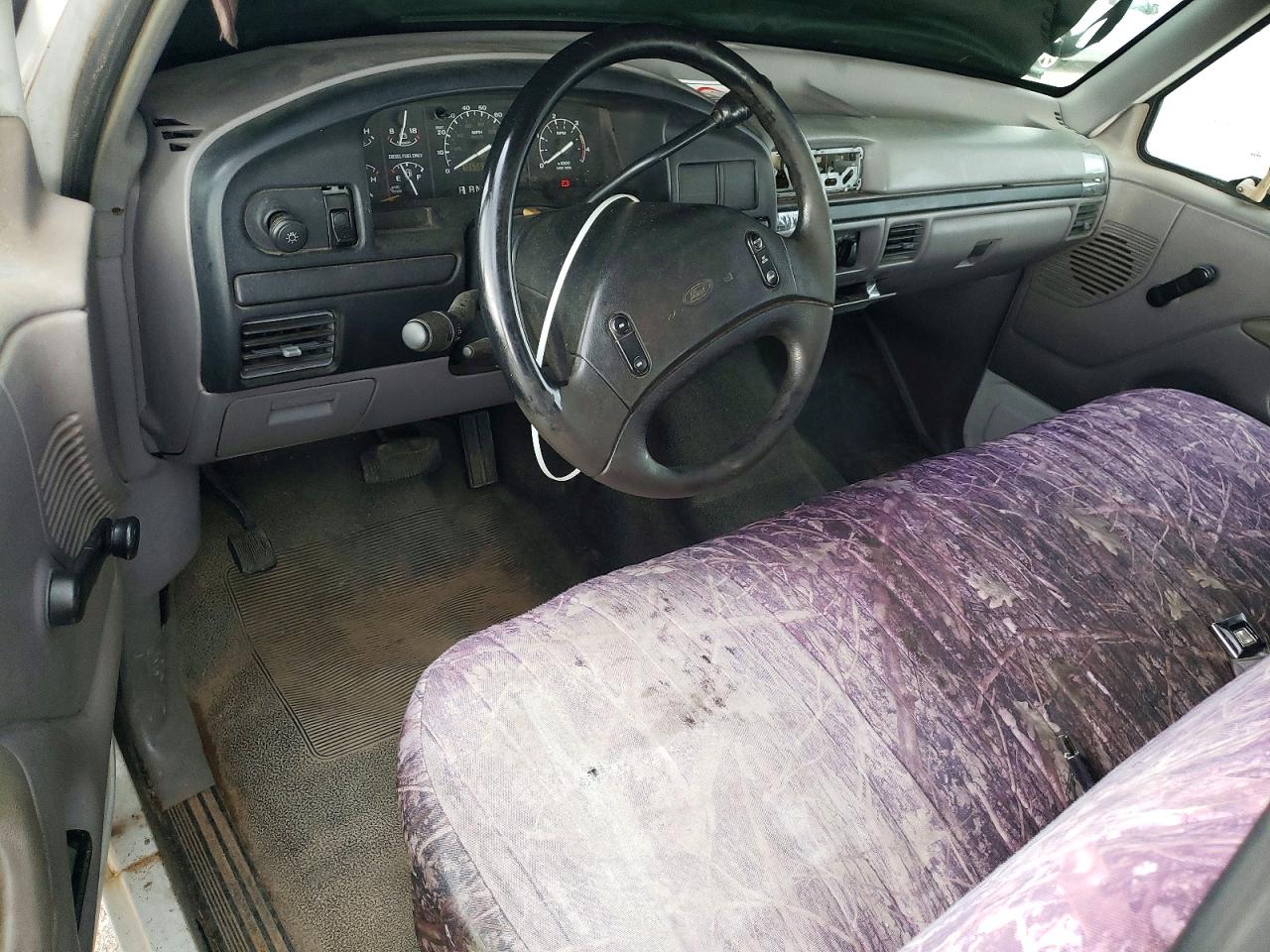 1997 Ford F250 White vin: 1FTHX25F4VEC35499
