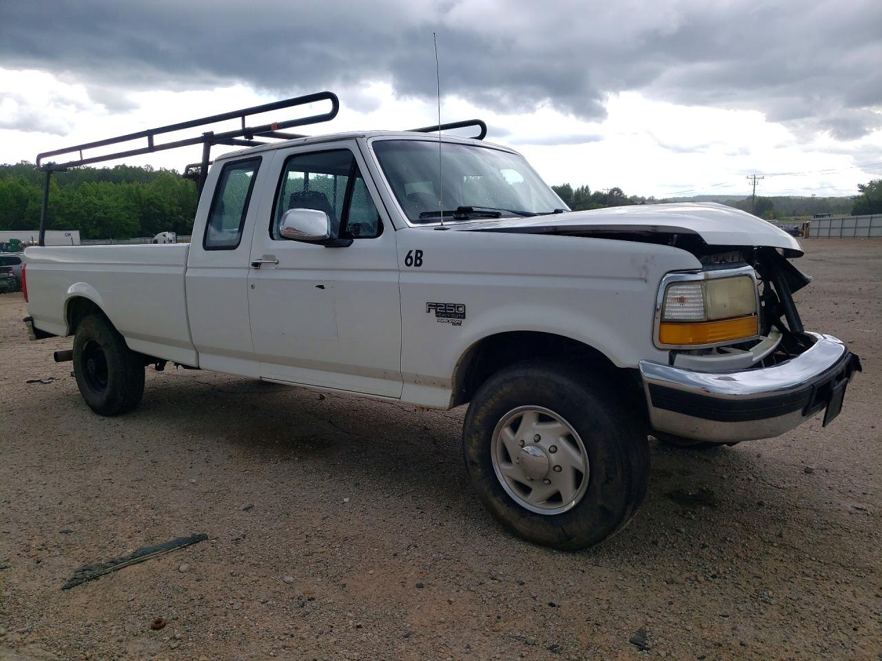 1997 Ford F250 White vin: 1FTHX25F4VEC35499