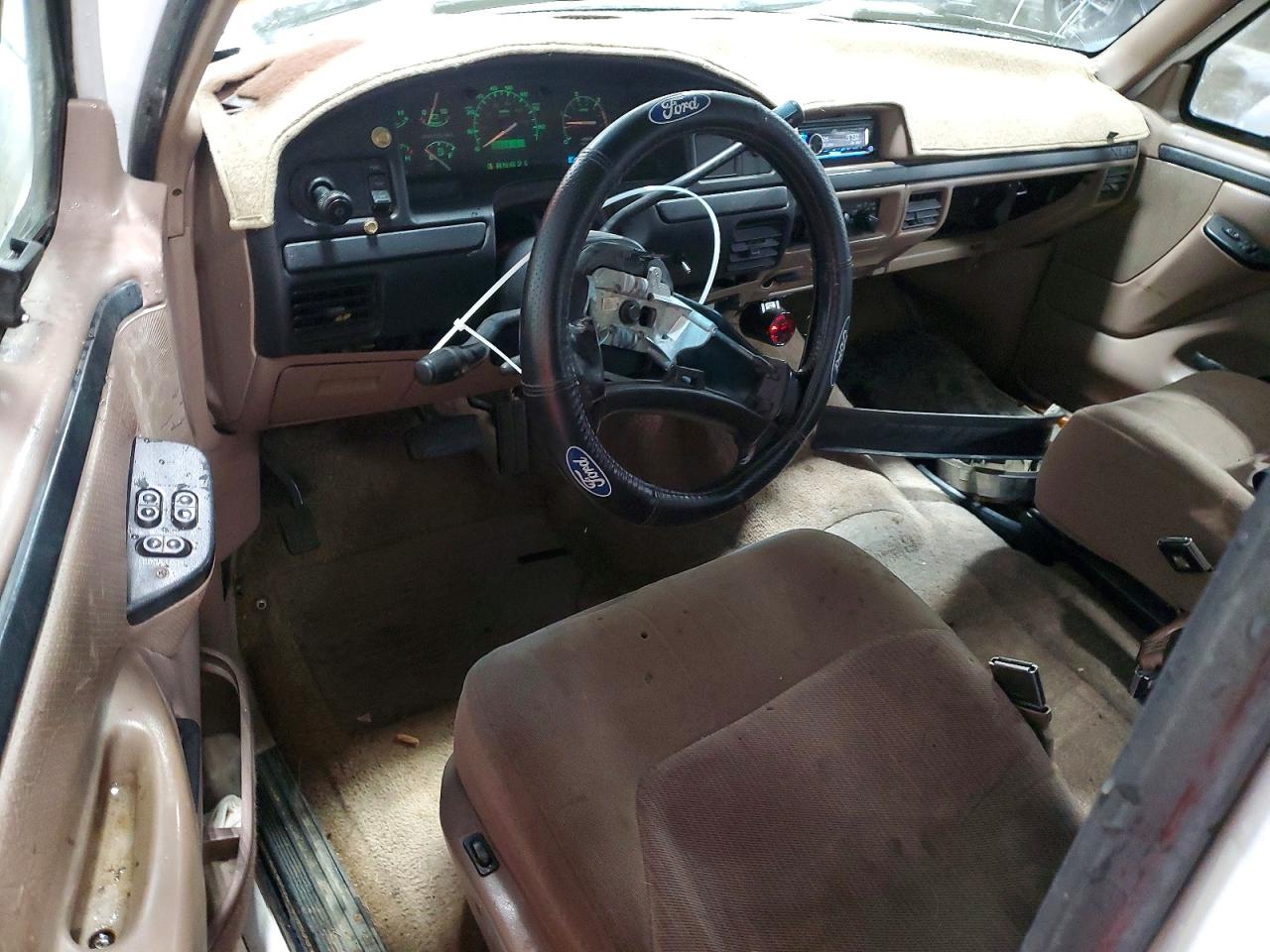 1997 Ford F250 White vin: 1FTHX25F5VEC53221
