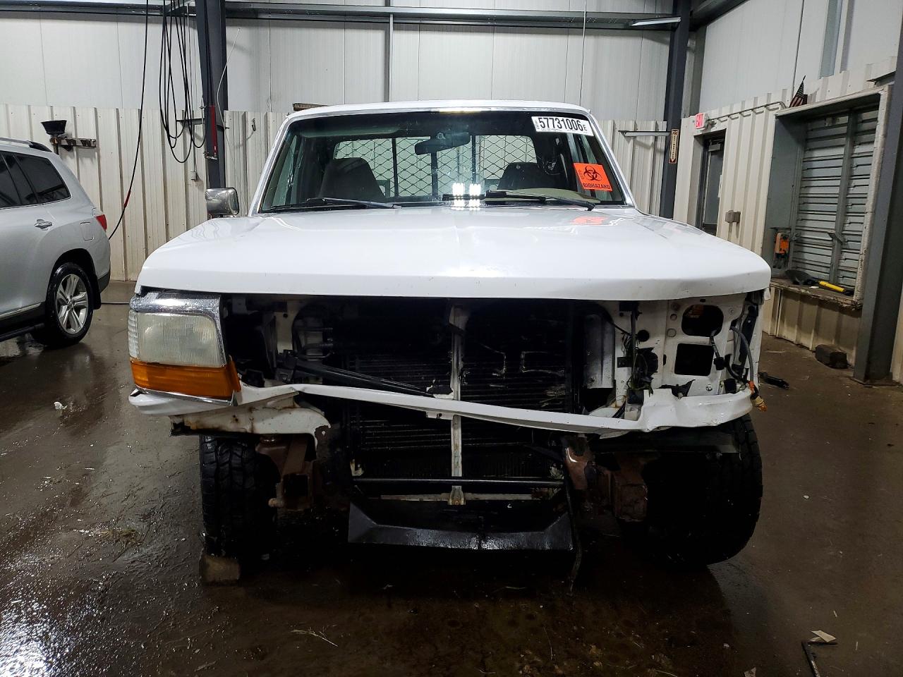 1997 Ford F250 White vin: 1FTHX25F5VEC53221