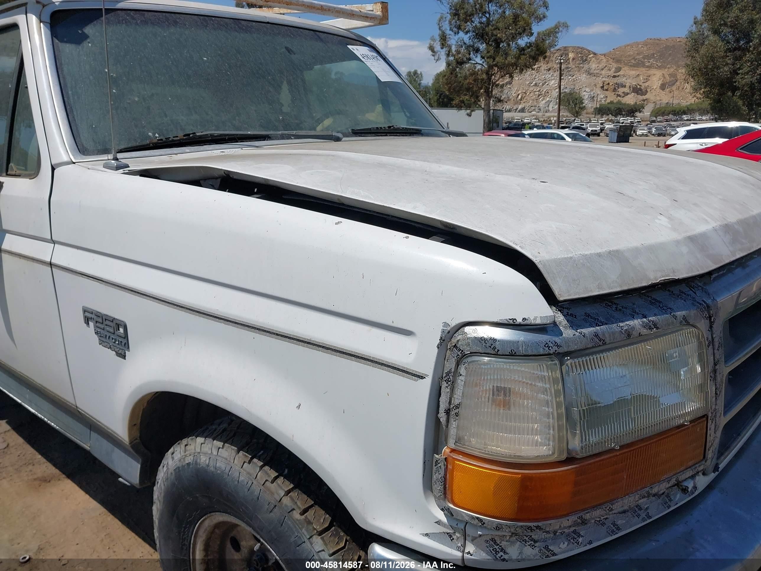 1997 Ford F-250 Hd Xl Белый vin: 1FTHX25F6VED03219
