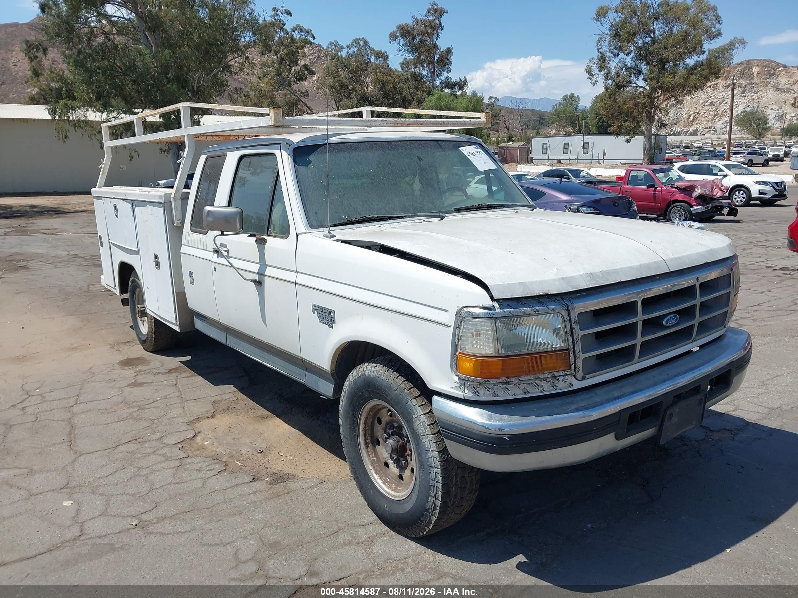 1997 Ford F-250 Hd Xl Белый vin: 1FTHX25F6VED03219