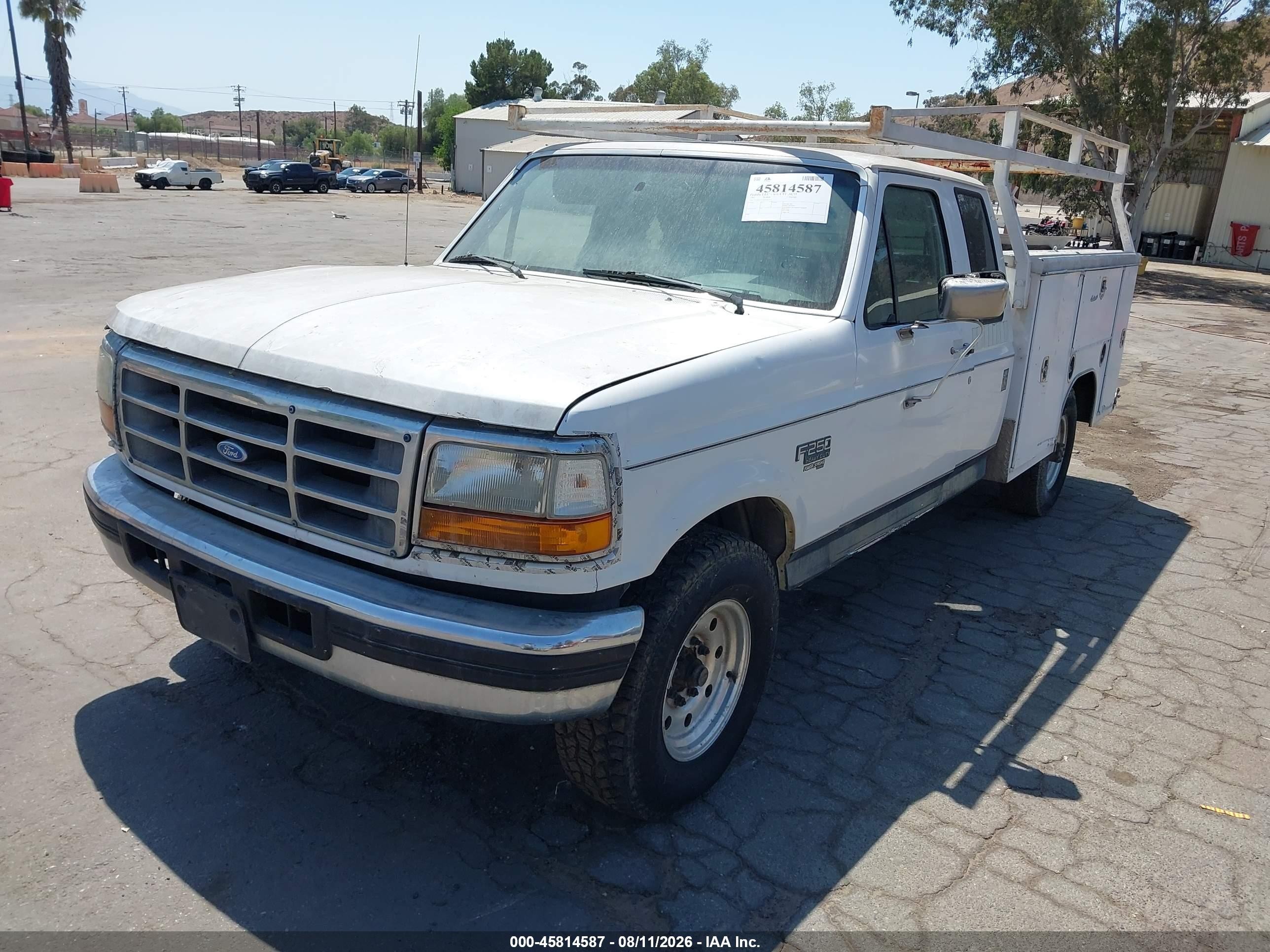 1997 Ford F-250 Hd Xl Белый vin: 1FTHX25F6VED03219