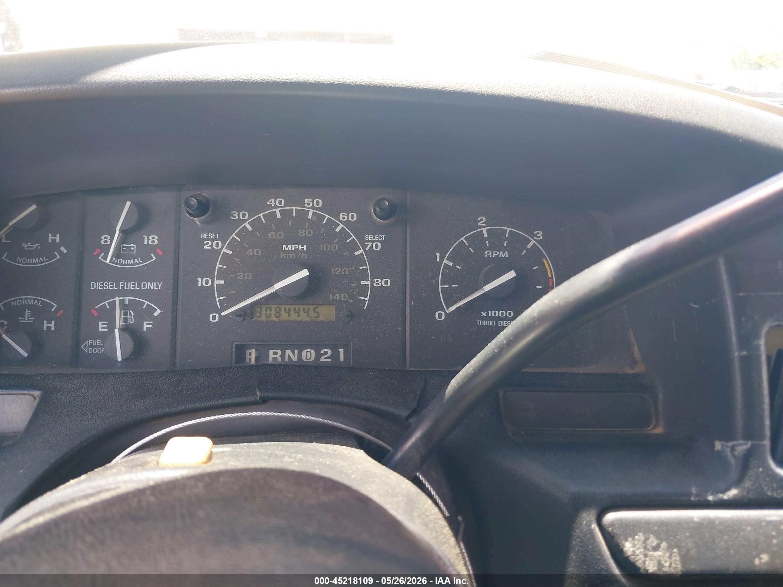 1997 Ford F-250 Xl Burgundy vin: 1FTHX25F8VEC32010