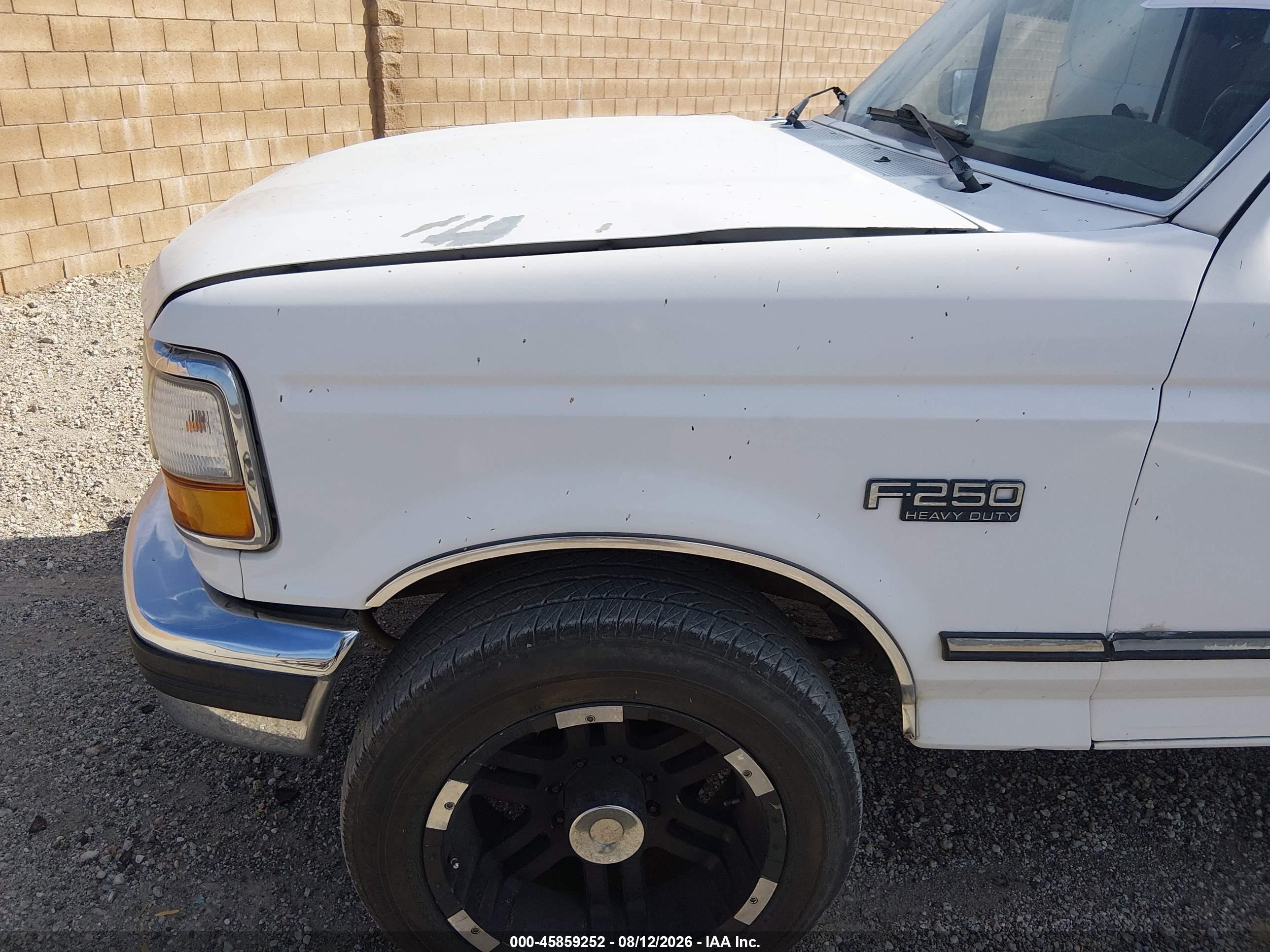 1997 Ford F-250 Hd   Белый vin: 1FTHX25G0VEC23889