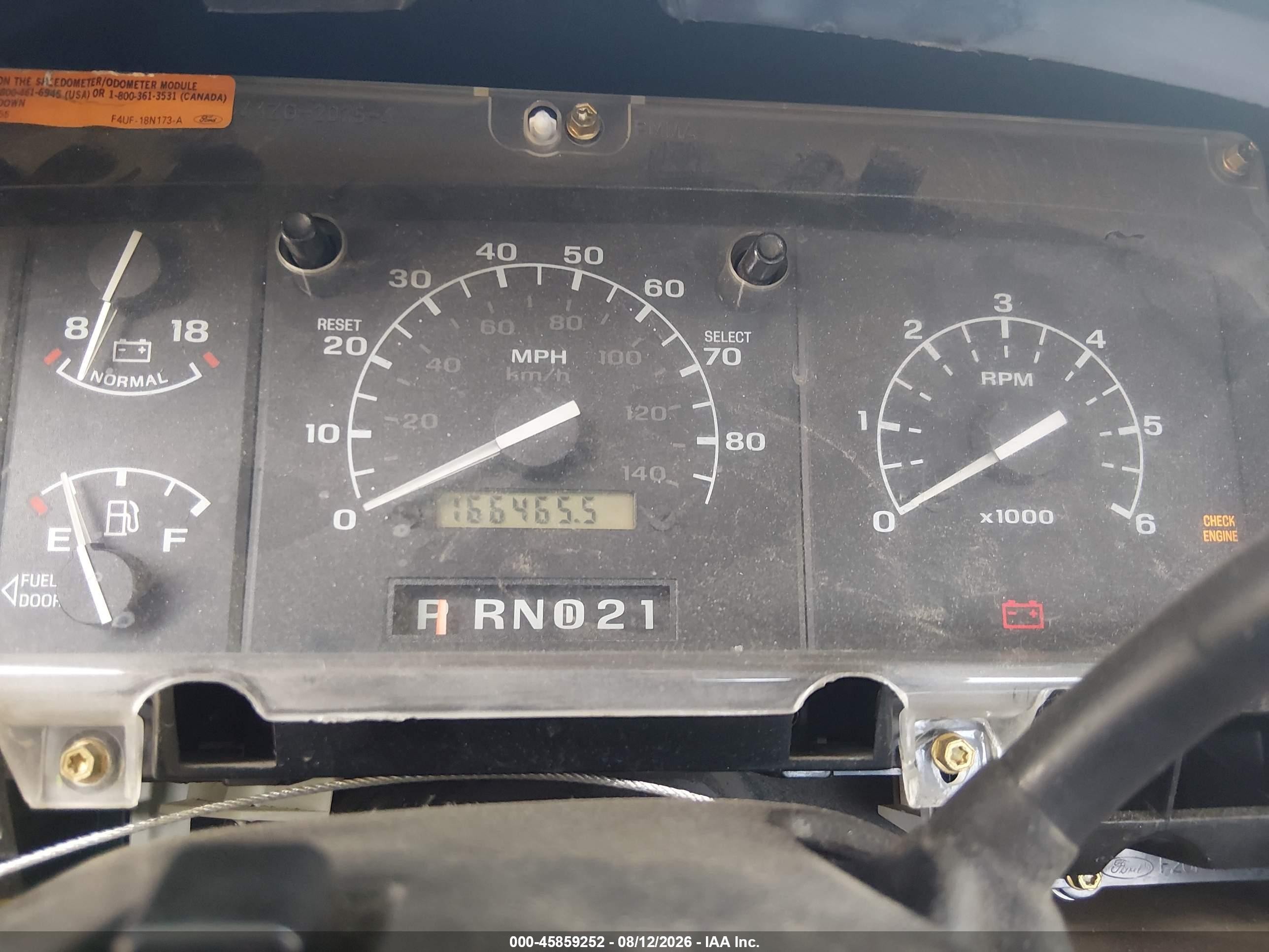 1997 Ford F-250 Hd   Белый vin: 1FTHX25G0VEC23889