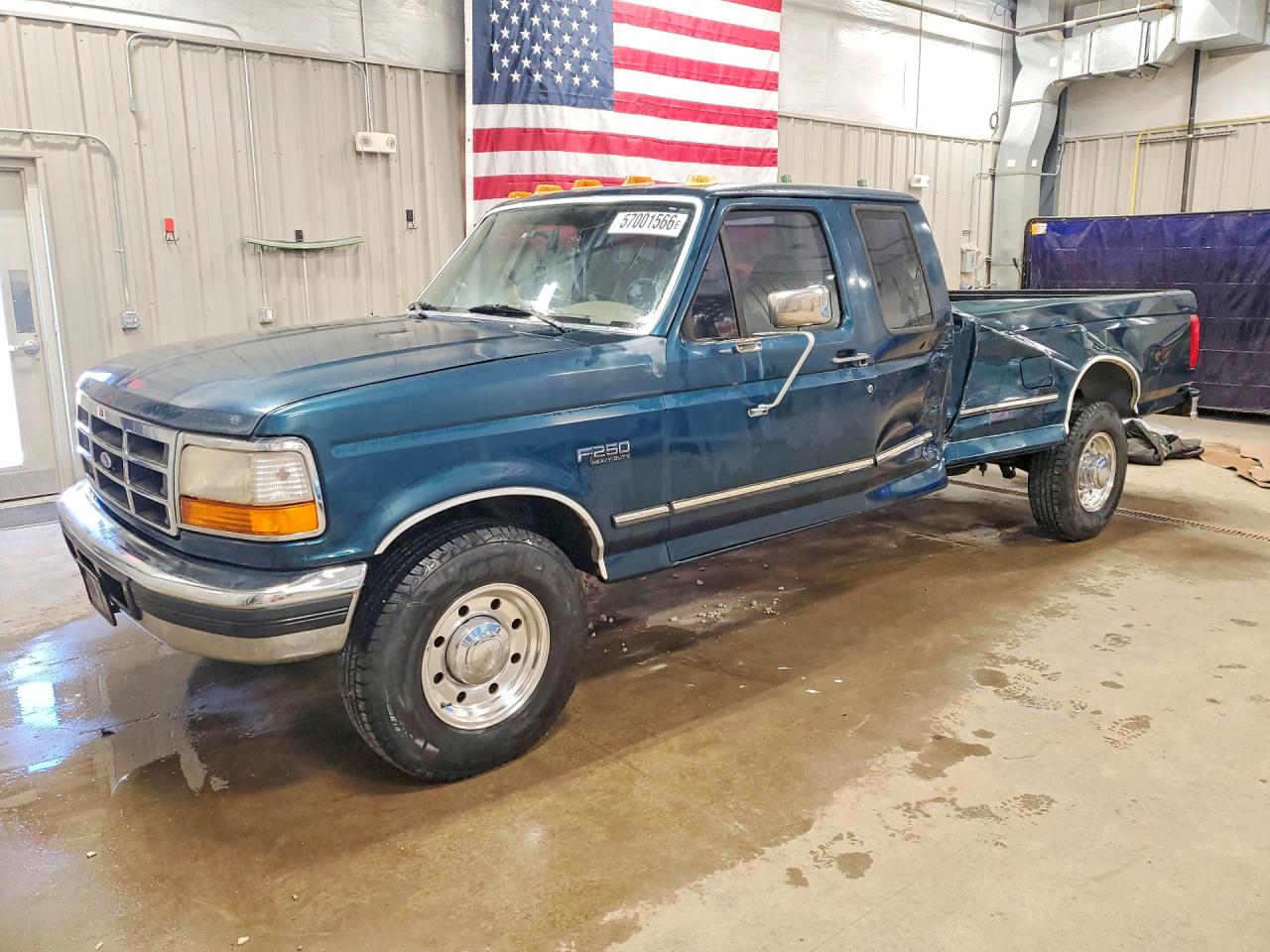 1997 Ford F250 Blue vin: 1FTHX25G3VEB82559