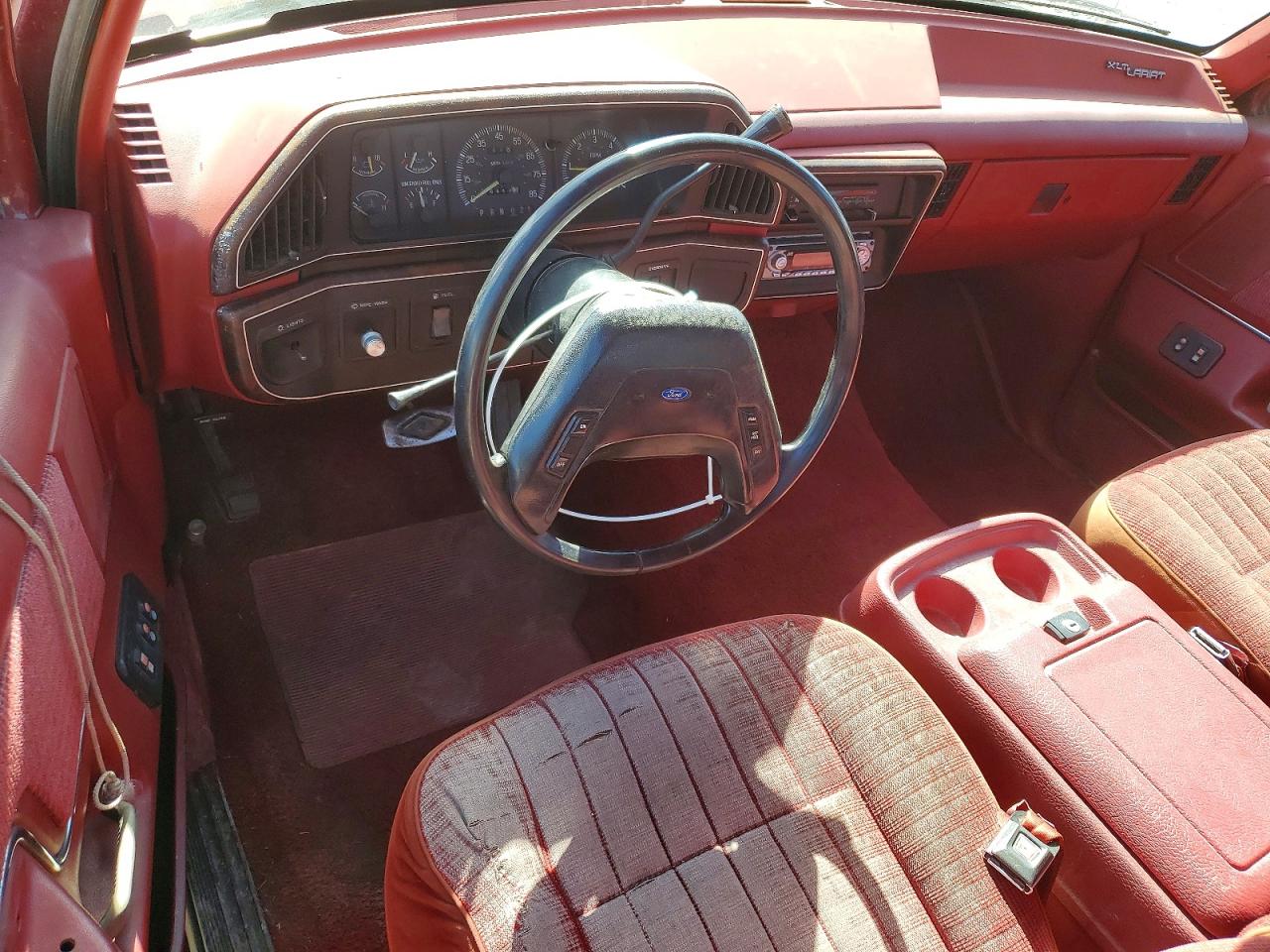 1990 Ford F250 Maroon vin: 1FTHX25G7LKB26686