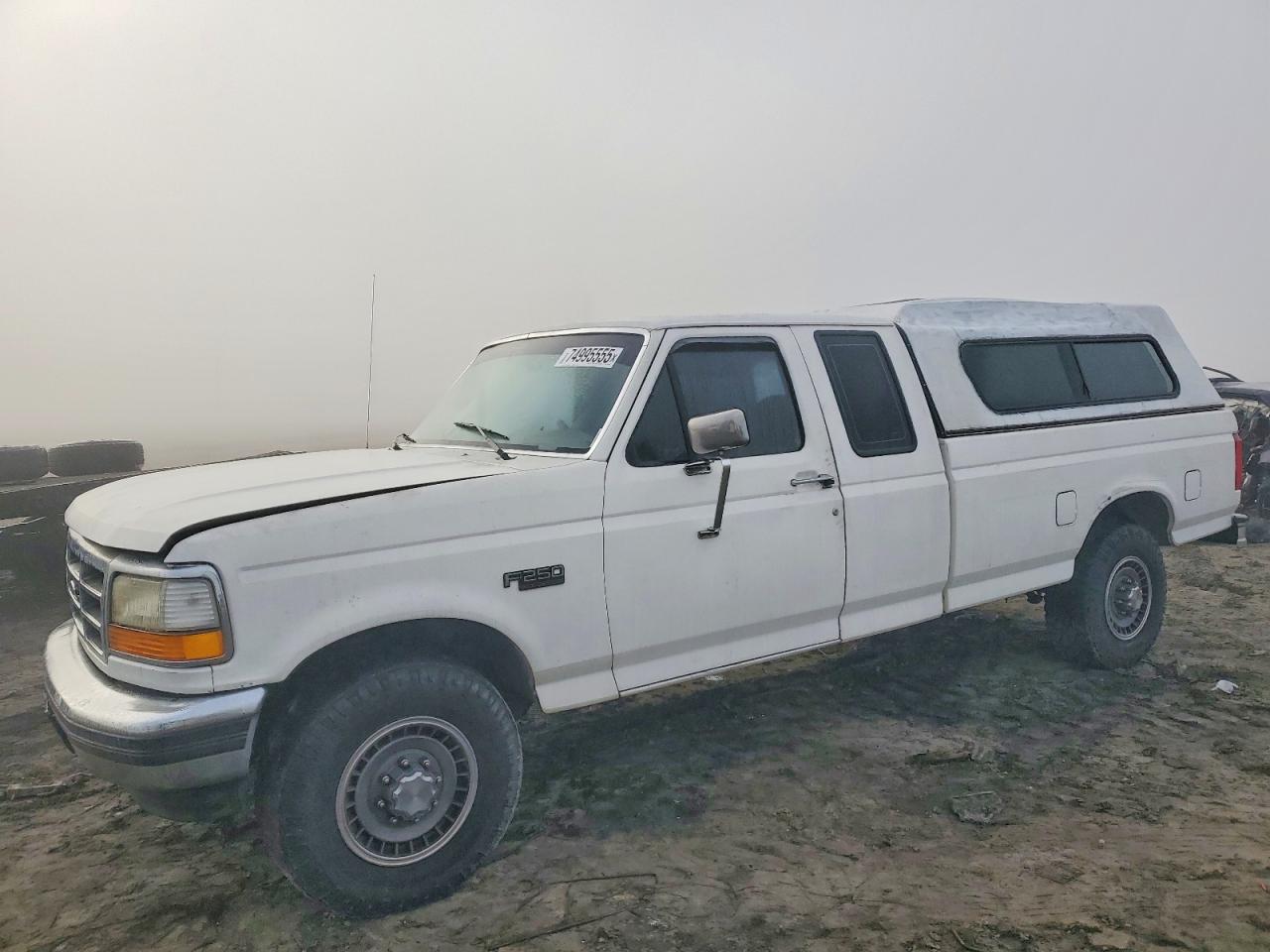 1993 Ford F250 White vin: 1FTHX25G8PKA43886