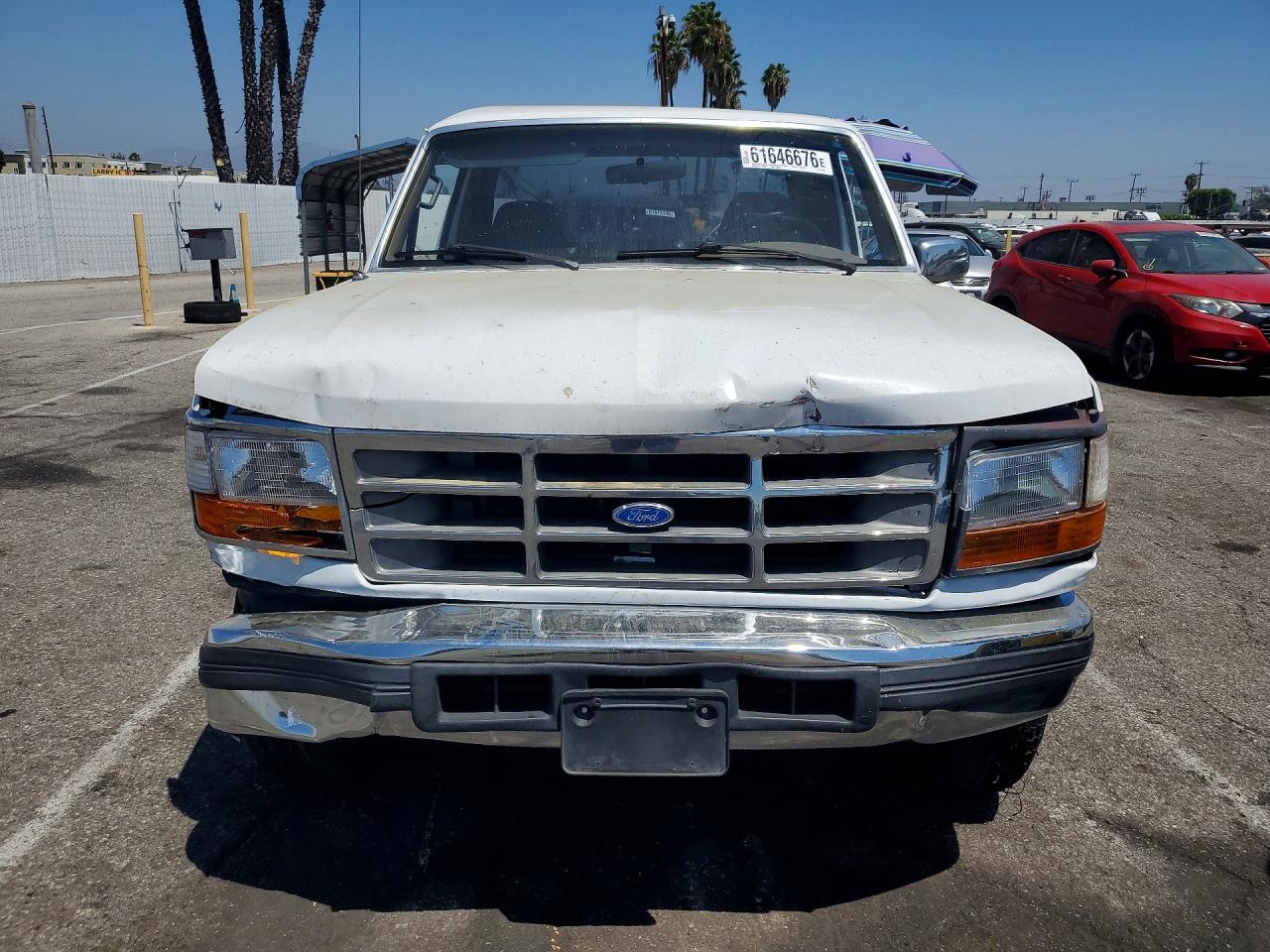 1997 Ford F250 White vin: 1FTHX25GXVEC01009