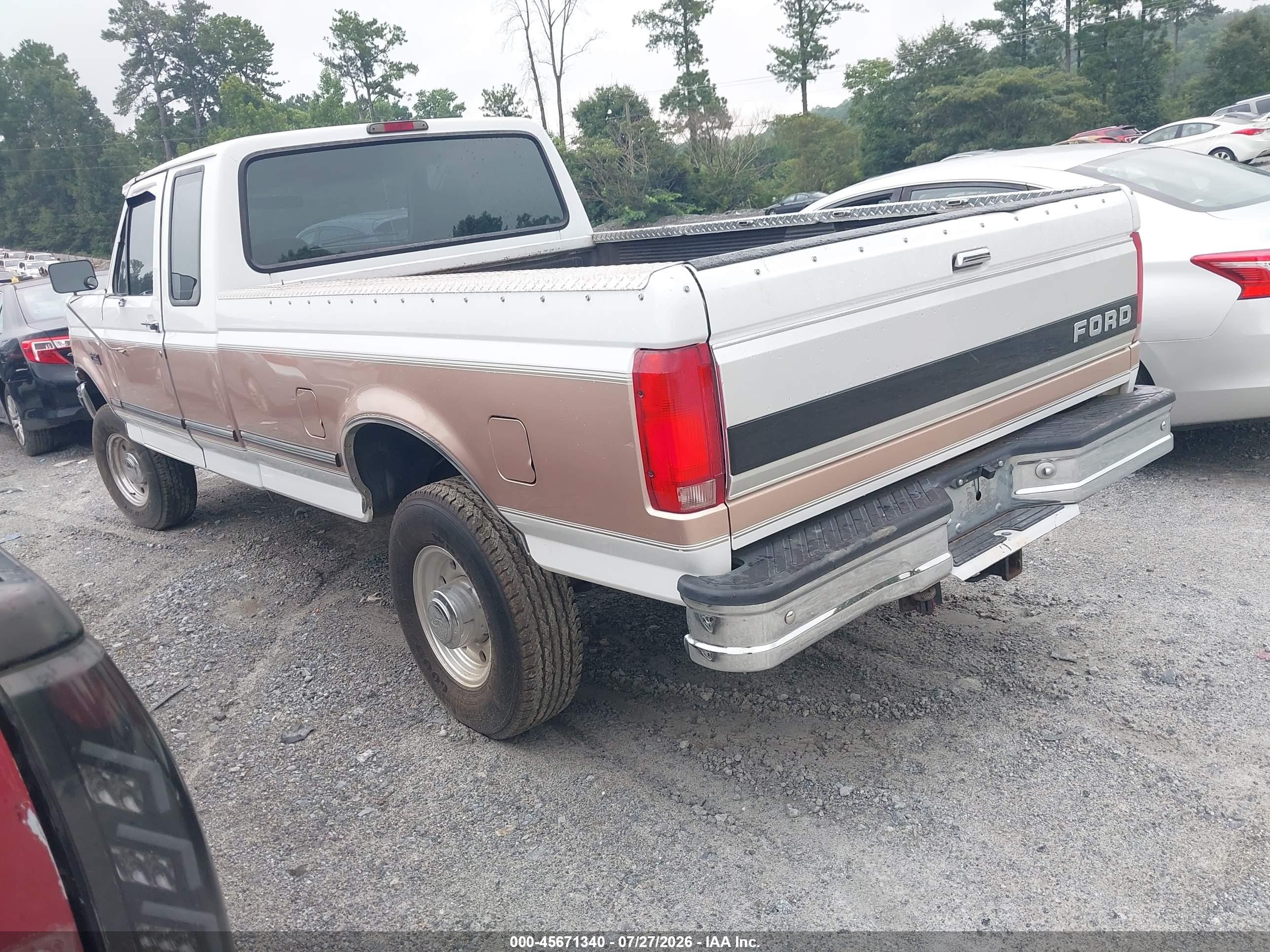 1996 Ford F250   Beige vin: 1FTHX25H1TEB45242