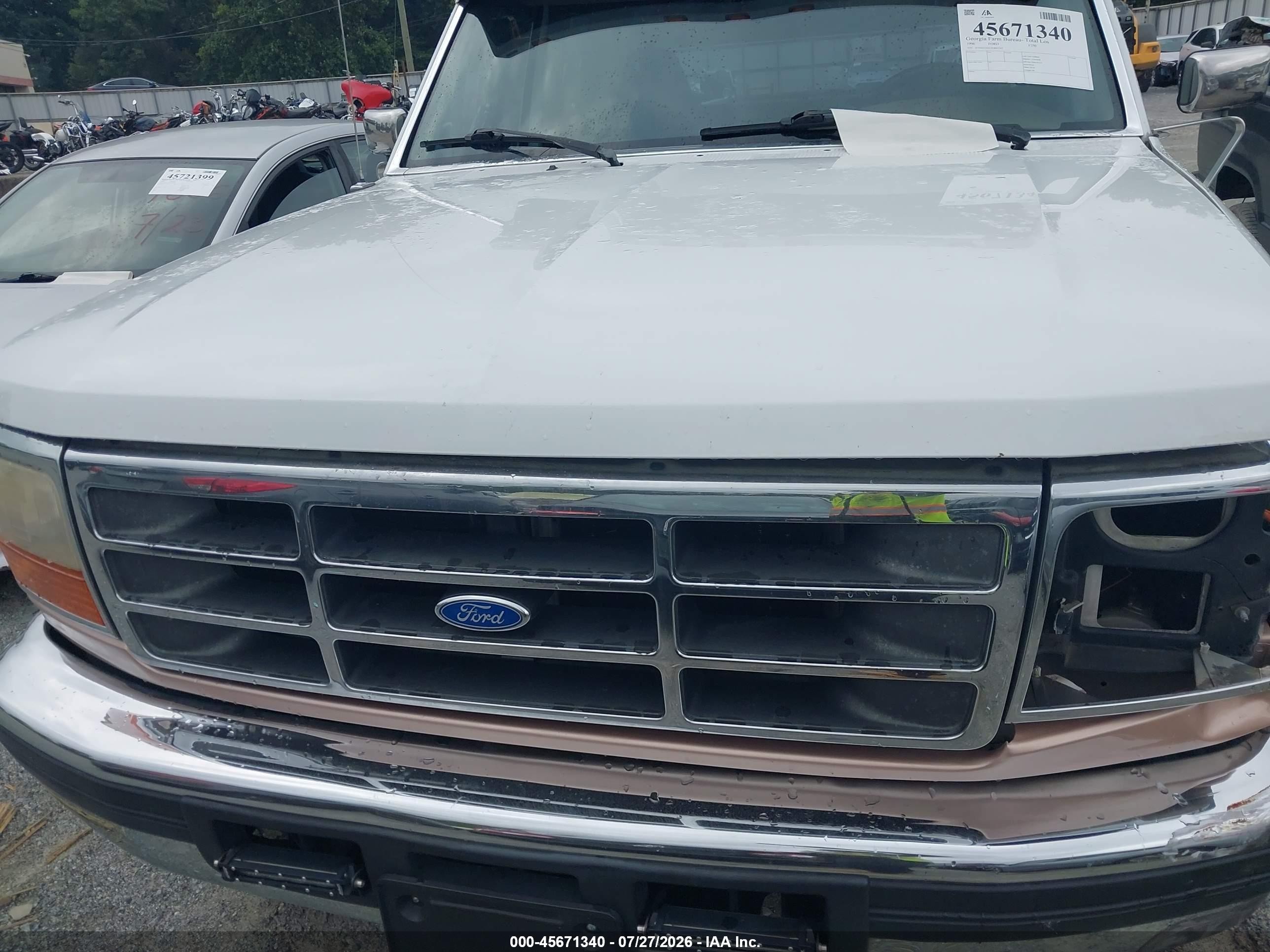 1996 Ford F250   Beige vin: 1FTHX25H1TEB45242
