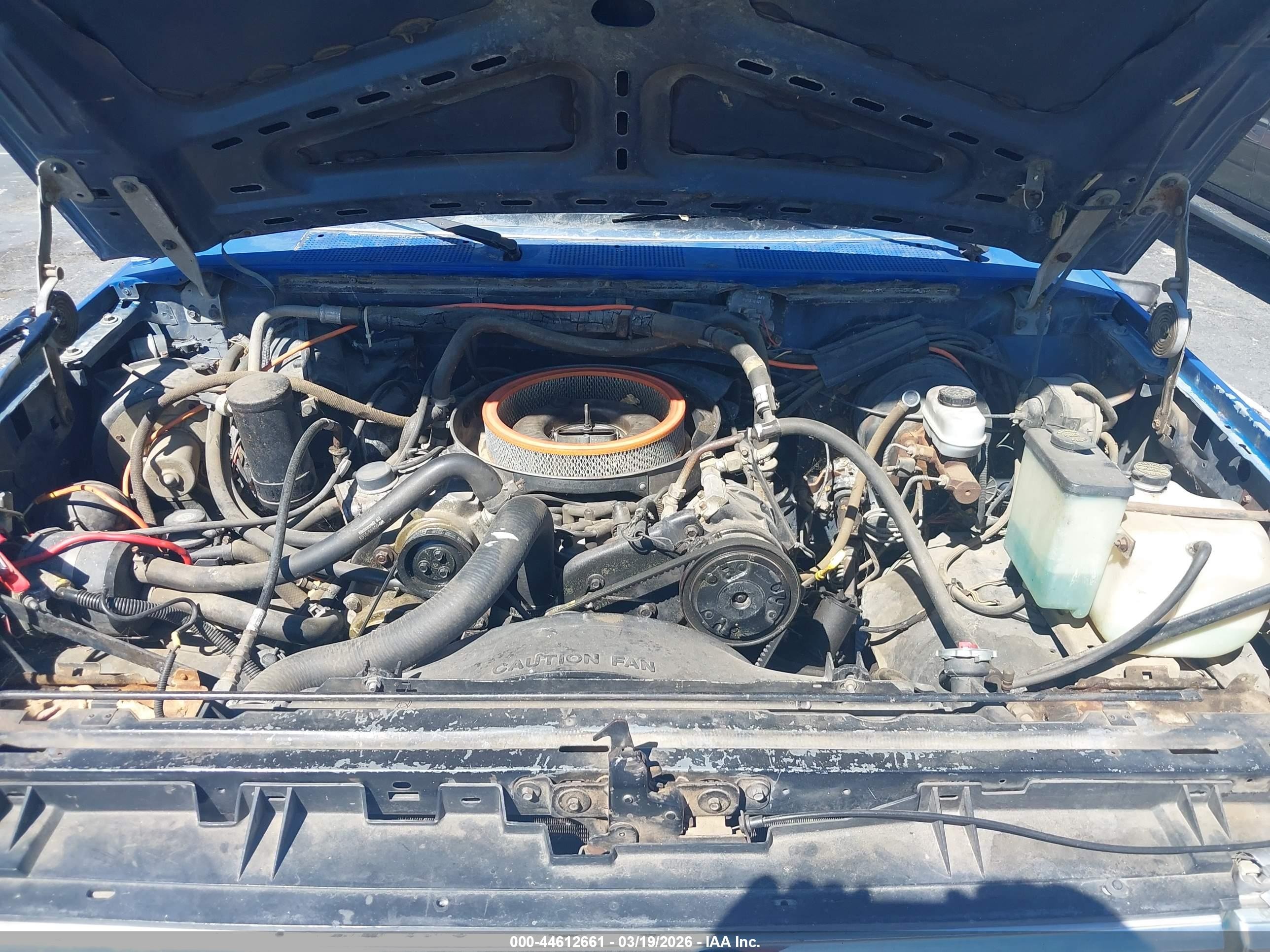 1987 Ford F250   Blue vin: 1FTHX25H3HKA11311