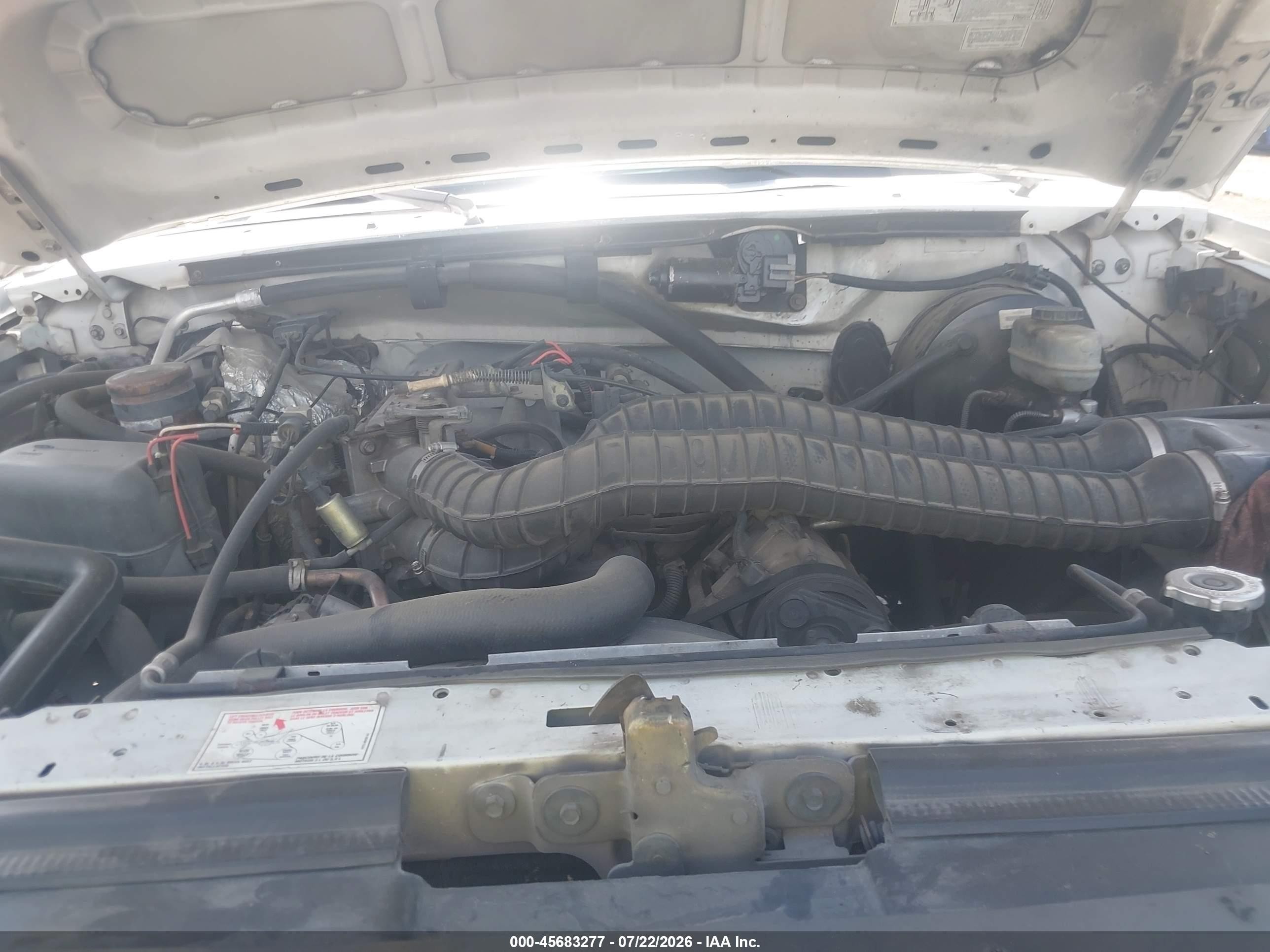 1996 Ford F250 White vin: 1FTHX25H6TEB46659
