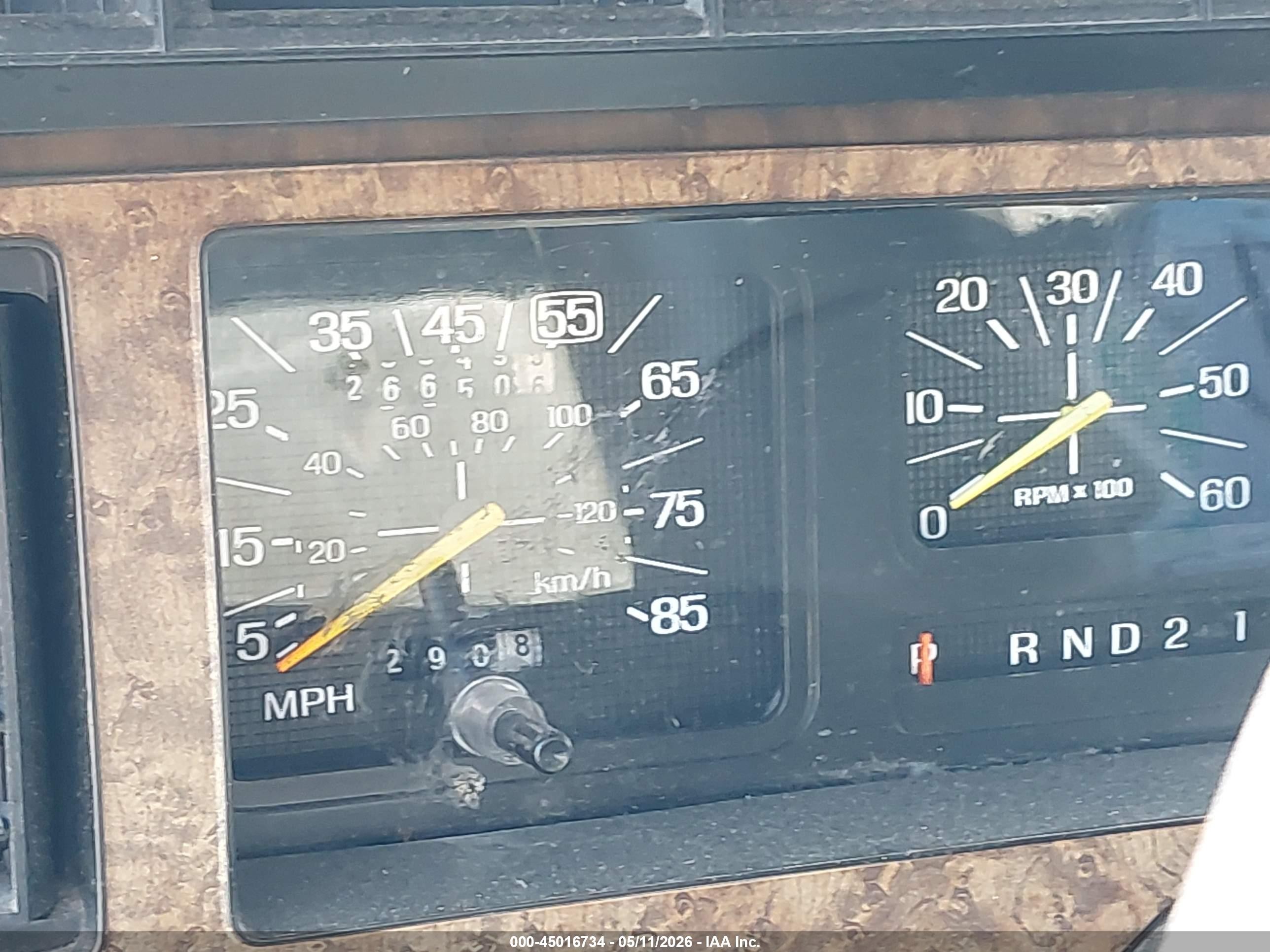 1986 Ford F250   Blue vin: 1FTHX25L3GKB59901