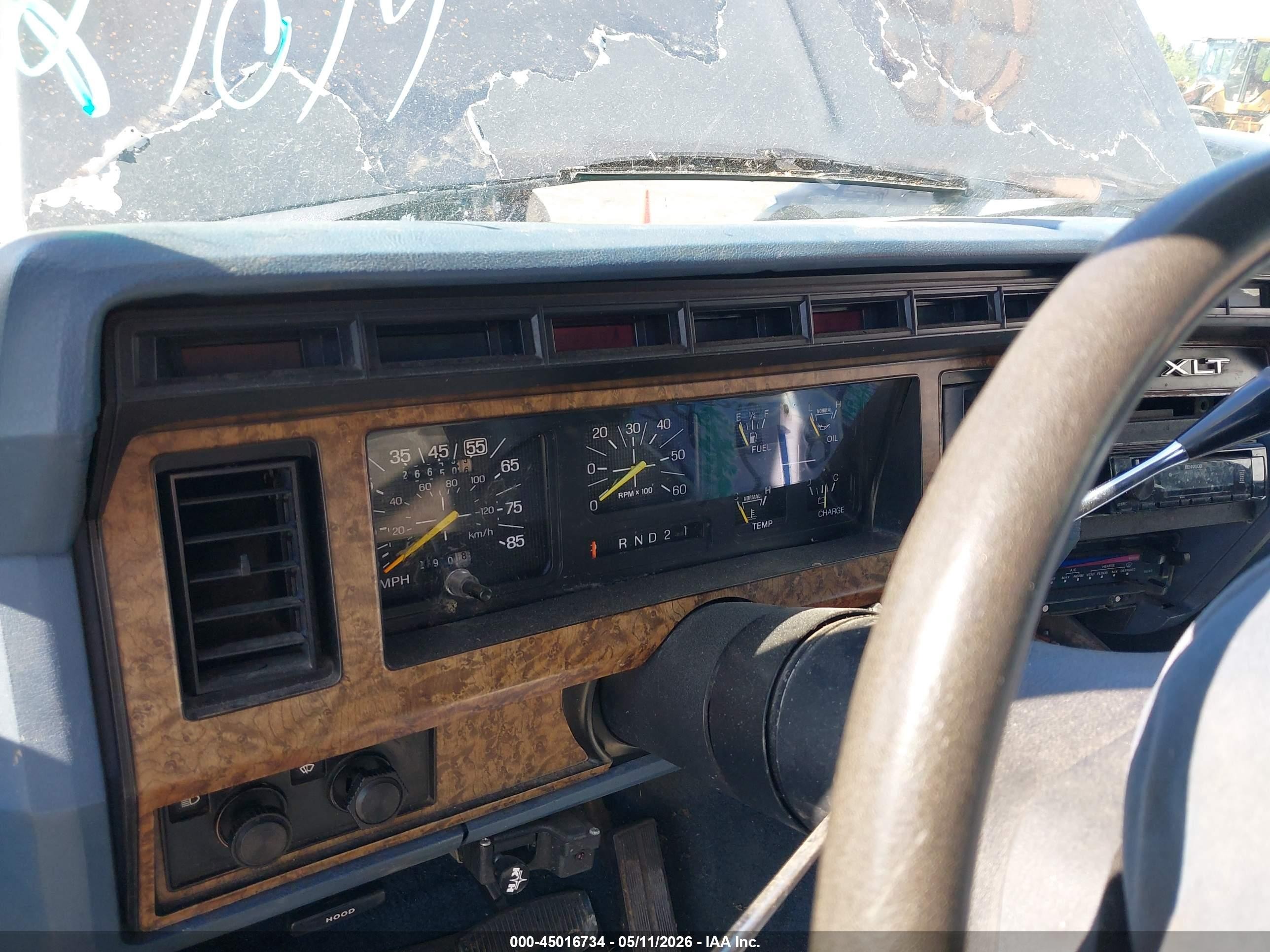 1986 Ford F250   Blue vin: 1FTHX25L3GKB59901